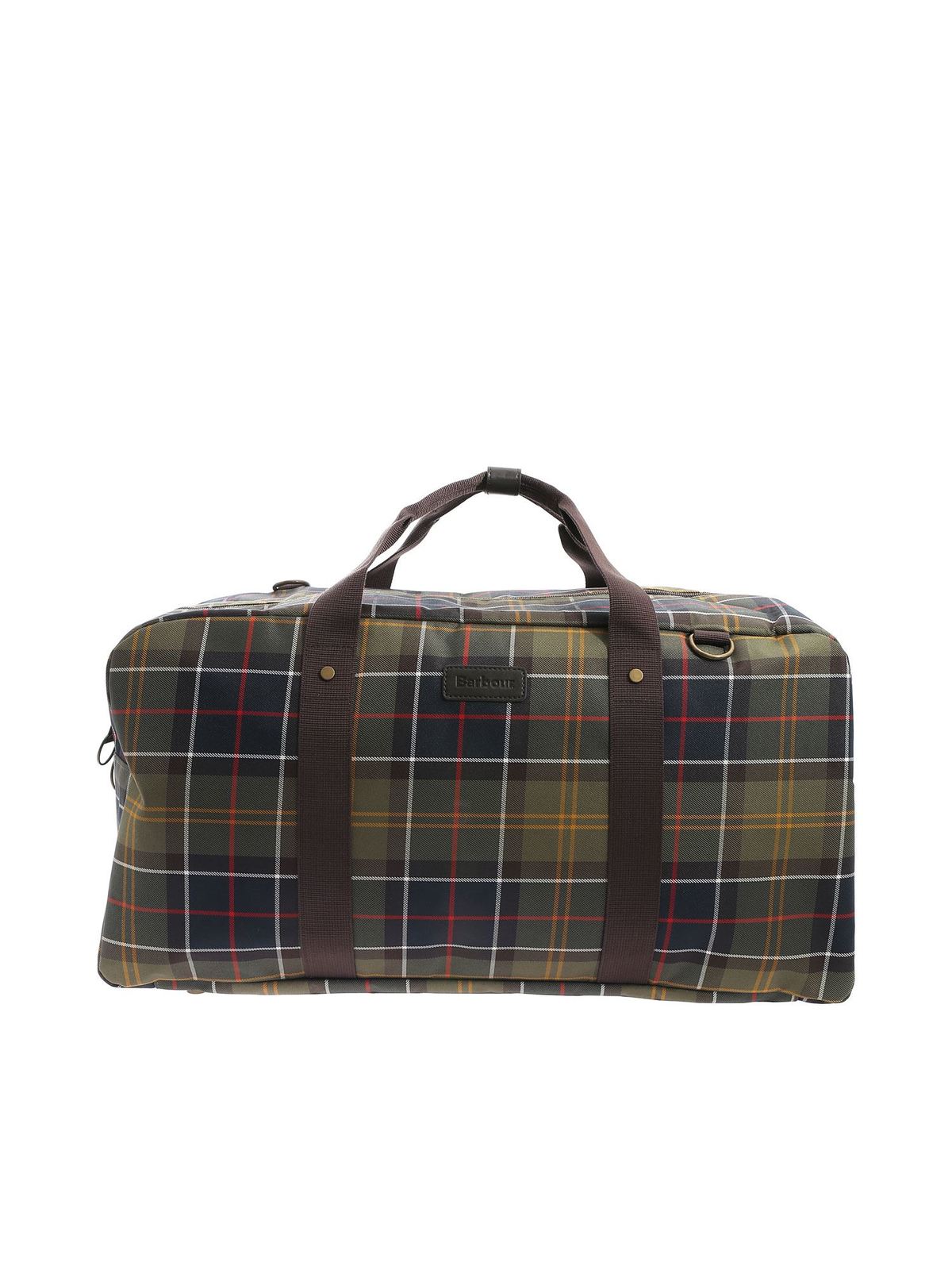 Tartan bag in green and brown UBA0531TN11 (Barbour / ビジネス・トラベルバッグ ) | Barbour (バブアー)