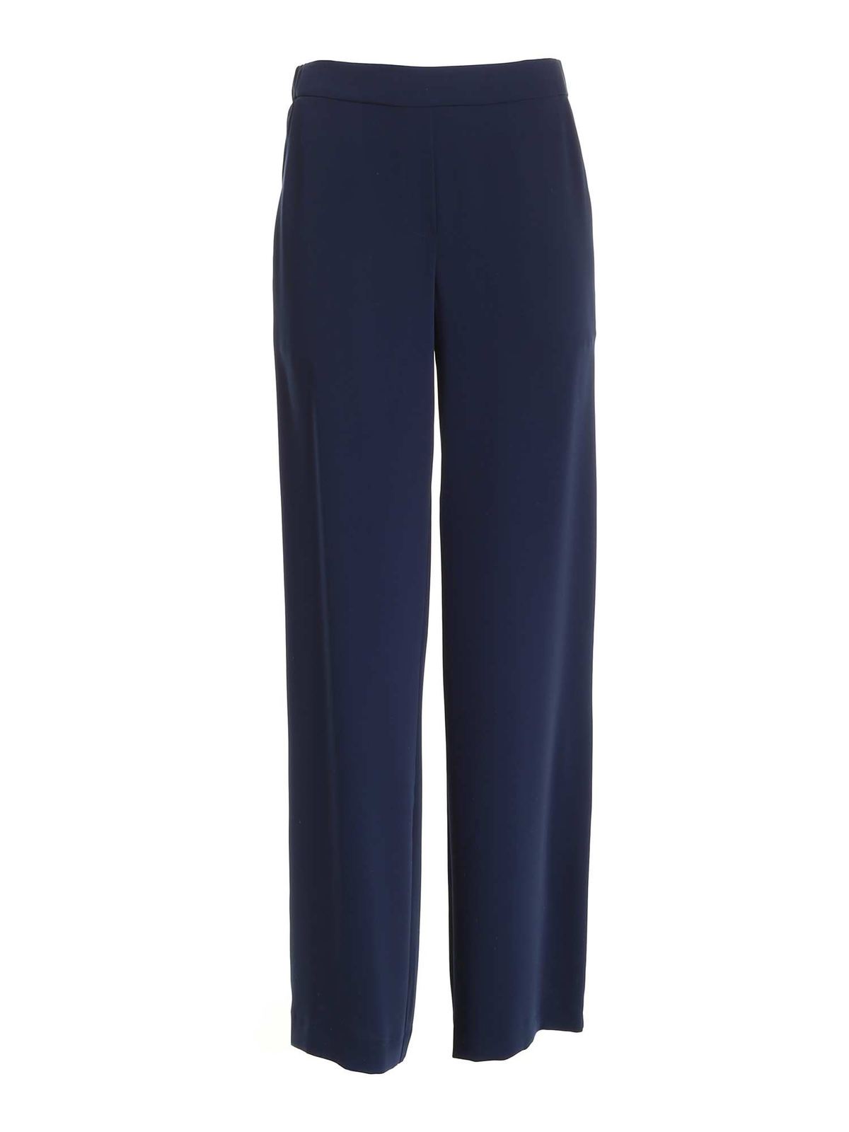 Cady loose fit pants in blue PANTYD231087012 (P.A.R.O.S.H. / パンツ ) | P.A.R.O.S.H. (パロッシュ)