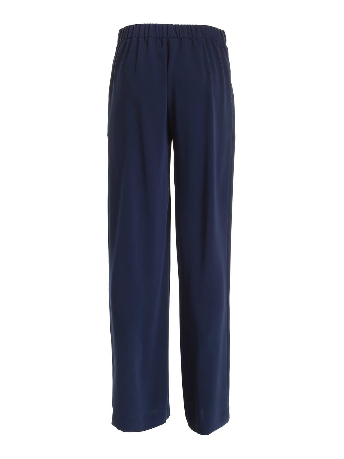 Cady loose fit pants in blue PANTYD231087012 (P.A.R.O.S.H. / パンツ ) | P.A.R.O.S.H. (パロッシュ)(1)