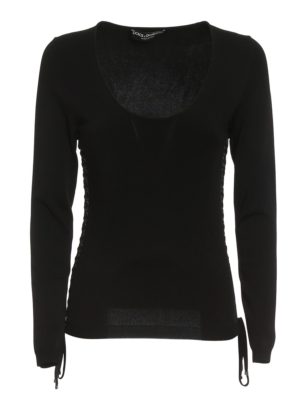 Corset style sides crewneck FXB22TJAIEEN0000 (Dolce & Gabbana / ニット・セーター・カーディガン ) | Dolce & Gabbana (ドルチェガッバーナ)