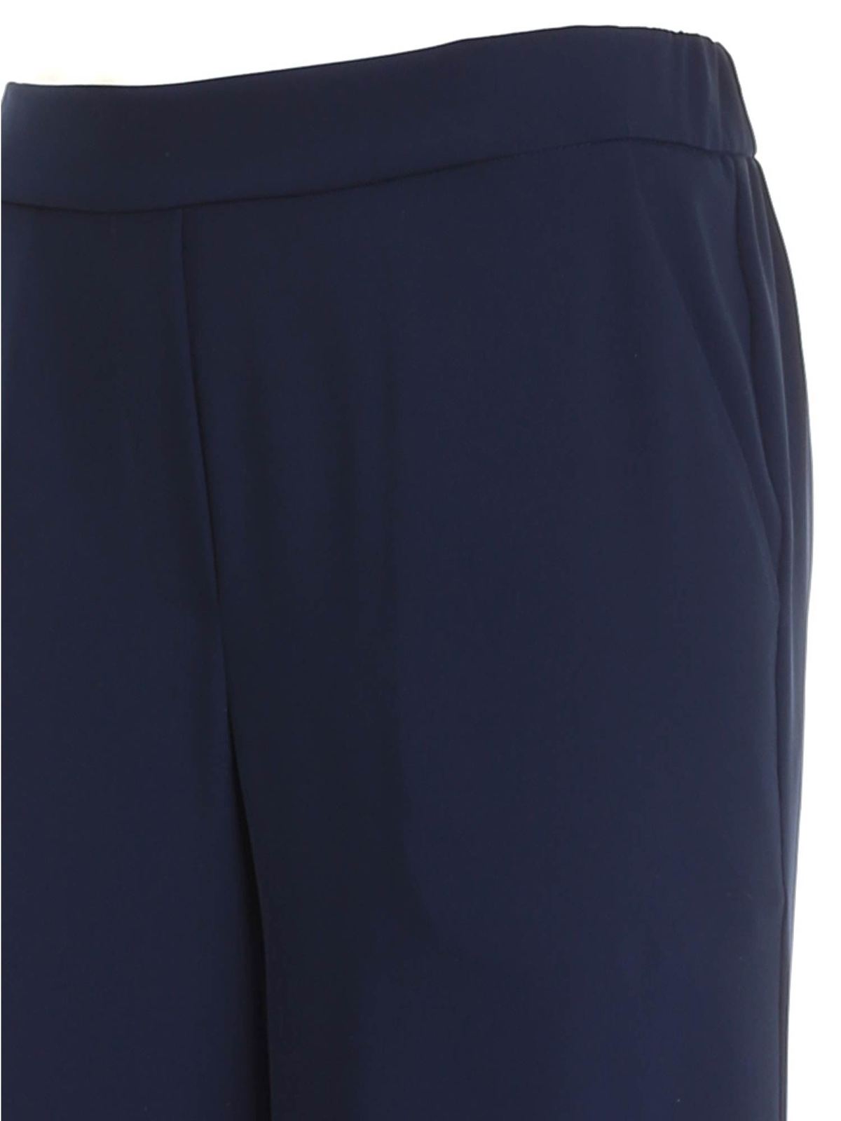 Cady loose fit pants in blue PANTYD231087012 (P.A.R.O.S.H. / パンツ ) | P.A.R.O.S.H. (パロッシュ)(2)