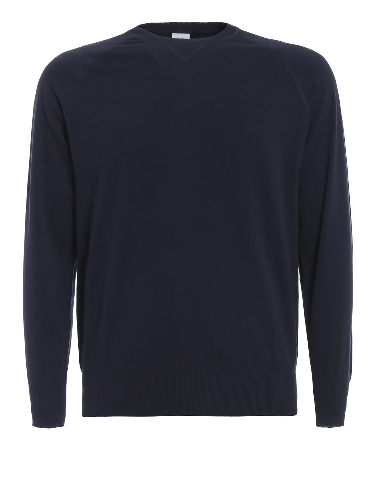 Blue cotton crew neck sweater M039337101098 (ASPESI / ニット・セーター・カーディガン ) | ASPESI (アスペジ)