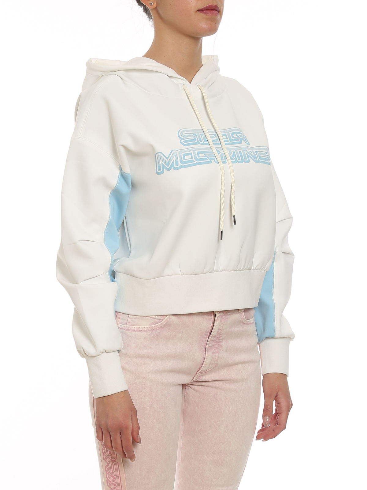 Cropped hoodie 603681SPW469500 (Stella McCartney / スウェット・フーディー ) | Stella McCartney (ステラ マッカートニー)(4)