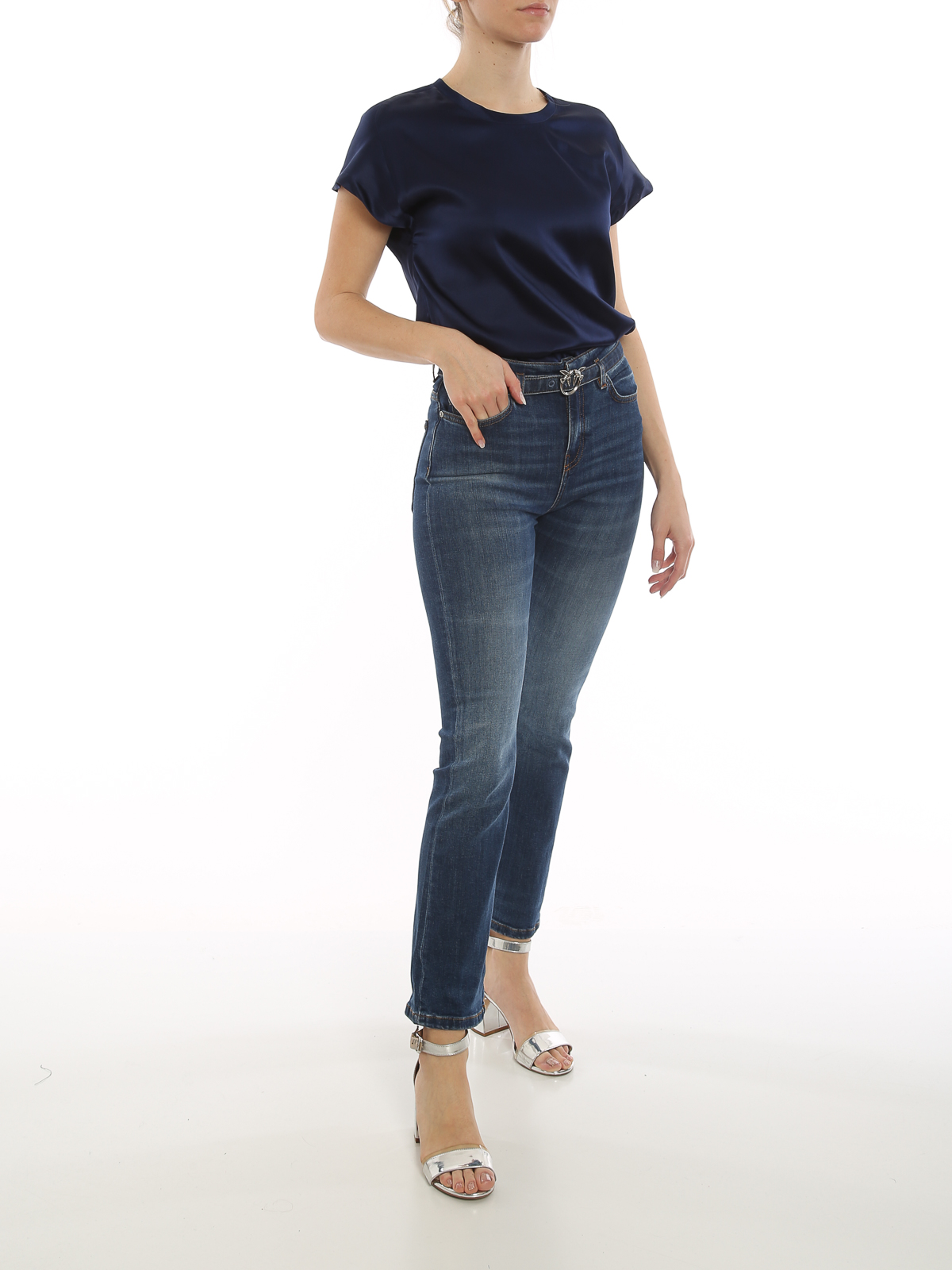 Farida 3 blouse 1G172ZZR64G57 (PINKO / シャツ・ブラウス ) | PINKO (ピンコ)(1)