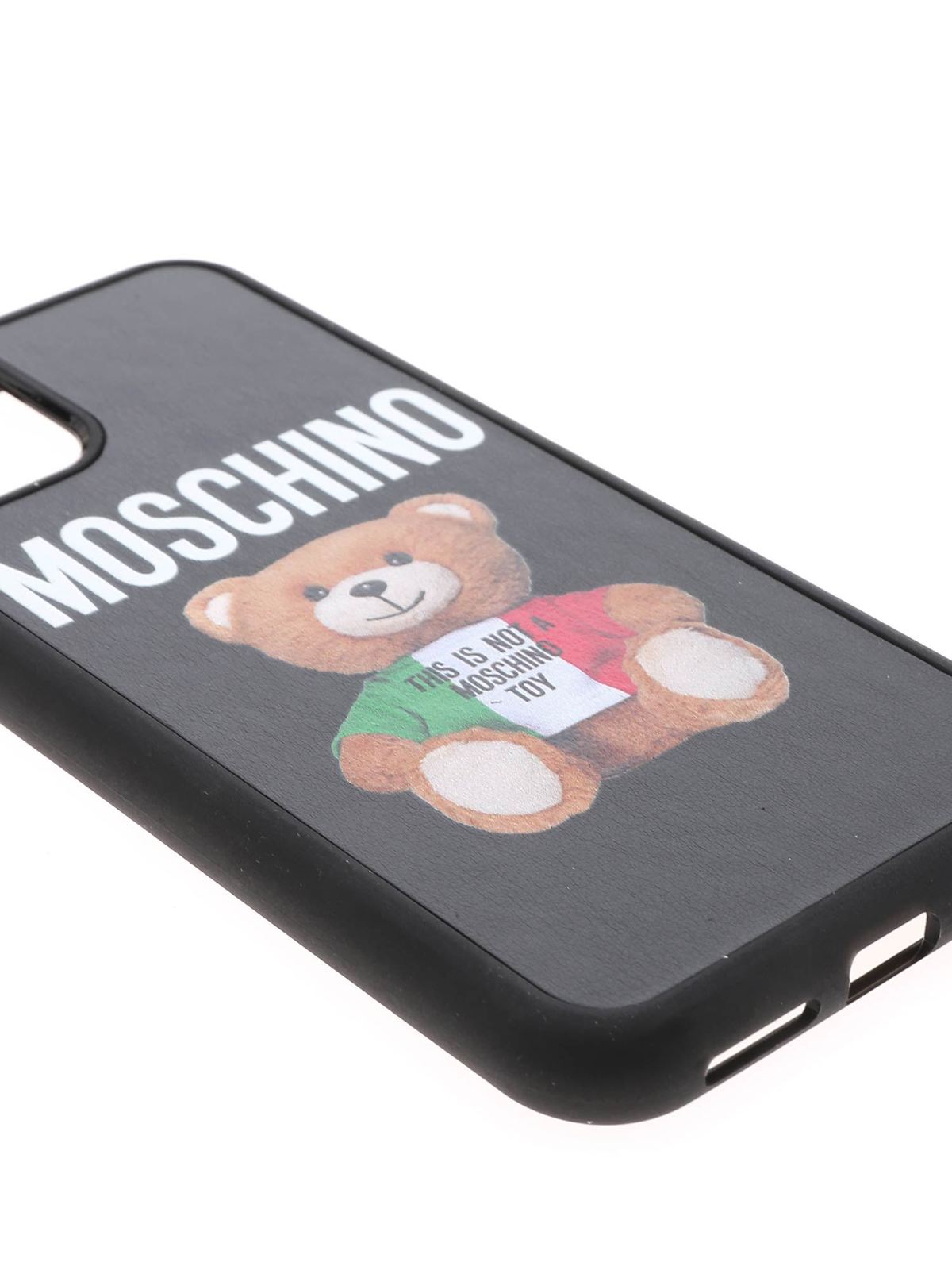 Italian Teddy Bear 11 Pro Iphone cover in whi 794683011555 (MOSCHINO / テックアイテム ) | MOSCHINO (モスキーノ)(2)