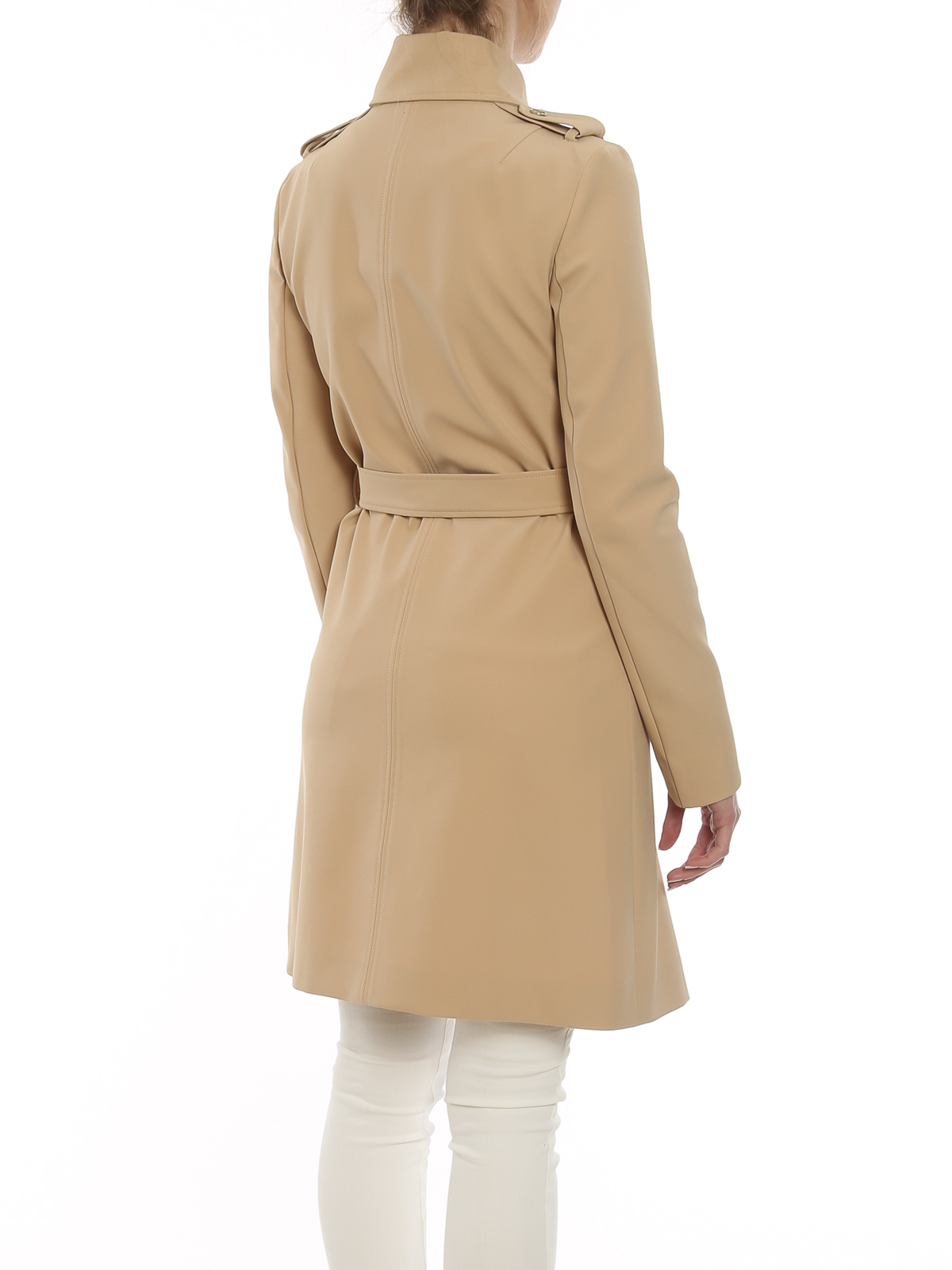 Stretch technical fabric trench coat CO0188A2AWB663 (PATRIZIA PEPE / コート・ダウン ) | PATRIZIA PEPE (パトリツィア ペペ)(3)