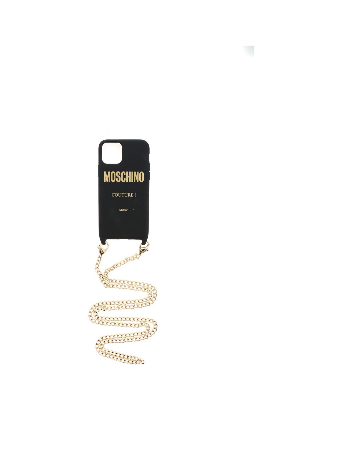 Moschino Couture cover in black 794283042555 (MOSCHINO / テックアイテム ) | MOSCHINO (モスキーノ)