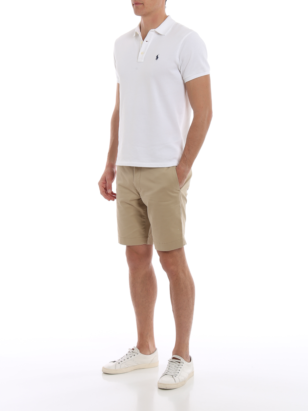 White cotton polo shirt 710660897004 (Polo Ralph Lauren / ポロシャツ ) | Polo Ralph Lauren (ポロ ラルフ ローレン)(1)