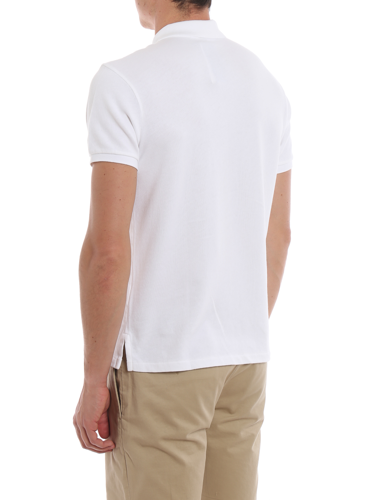 White cotton polo shirt 710660897004 (Polo Ralph Lauren / ポロシャツ ) | Polo Ralph Lauren (ポロ ラルフ ローレン)(3)
