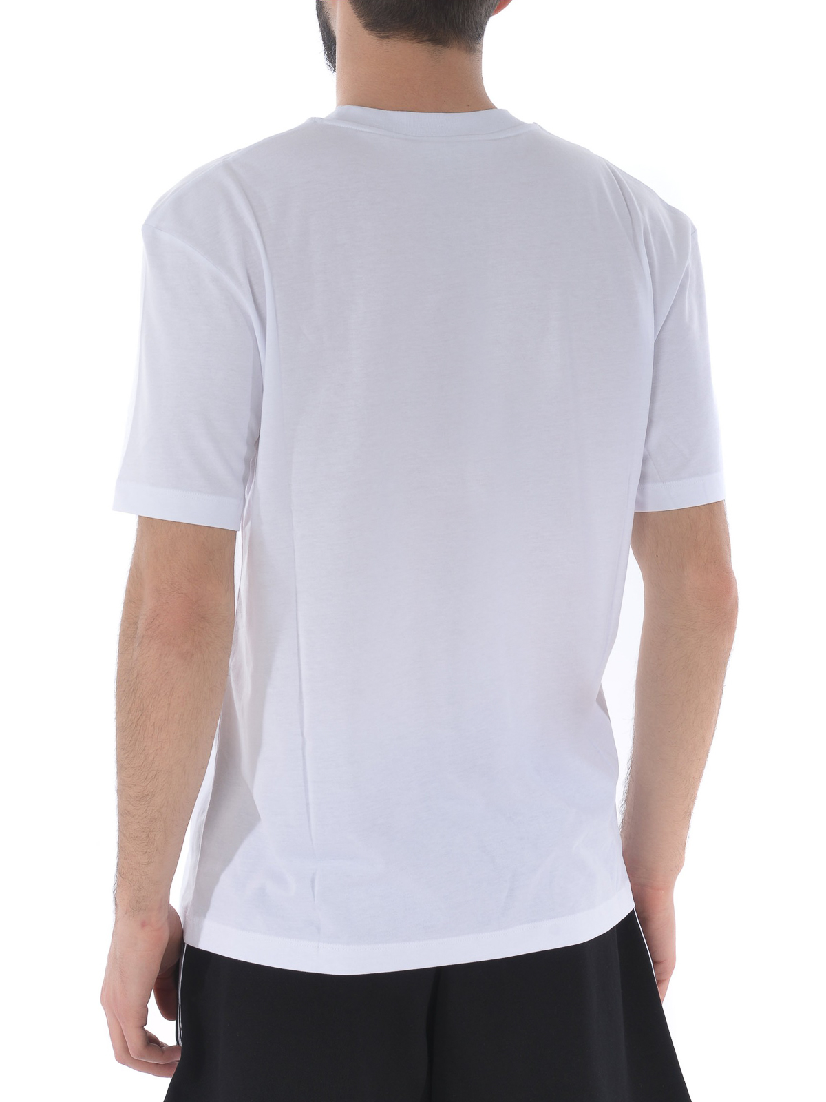 Logo patch white cotton T-shirt 291571RMT869000 (McQ / Tシャツ・カットソー ) | McQ (マックキュー)(3)