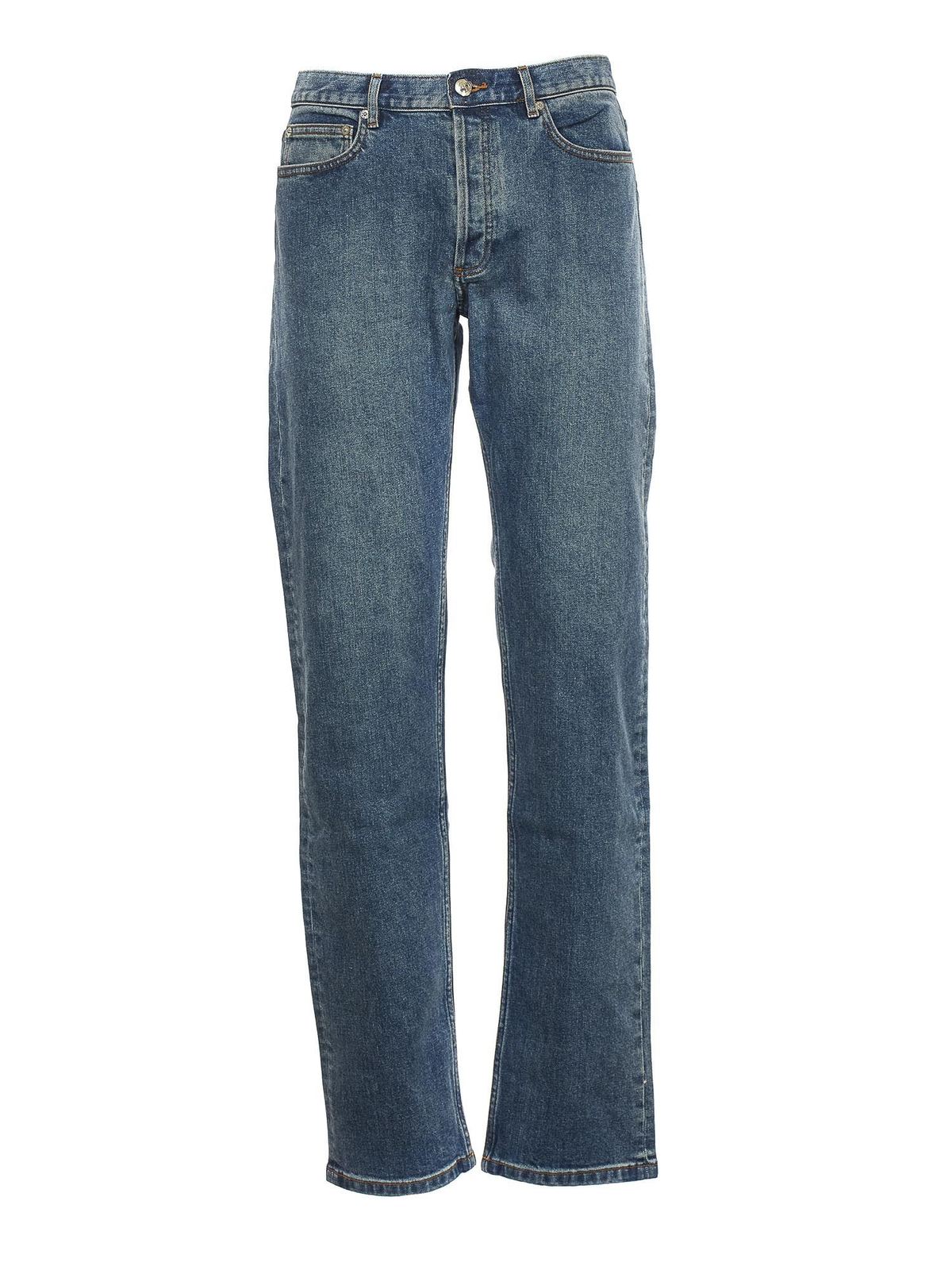 5 pockets jeans in blue COZZKM09001IAI (A.P.C. / ジーンズ ) | A.P.C. (アーペーセー)