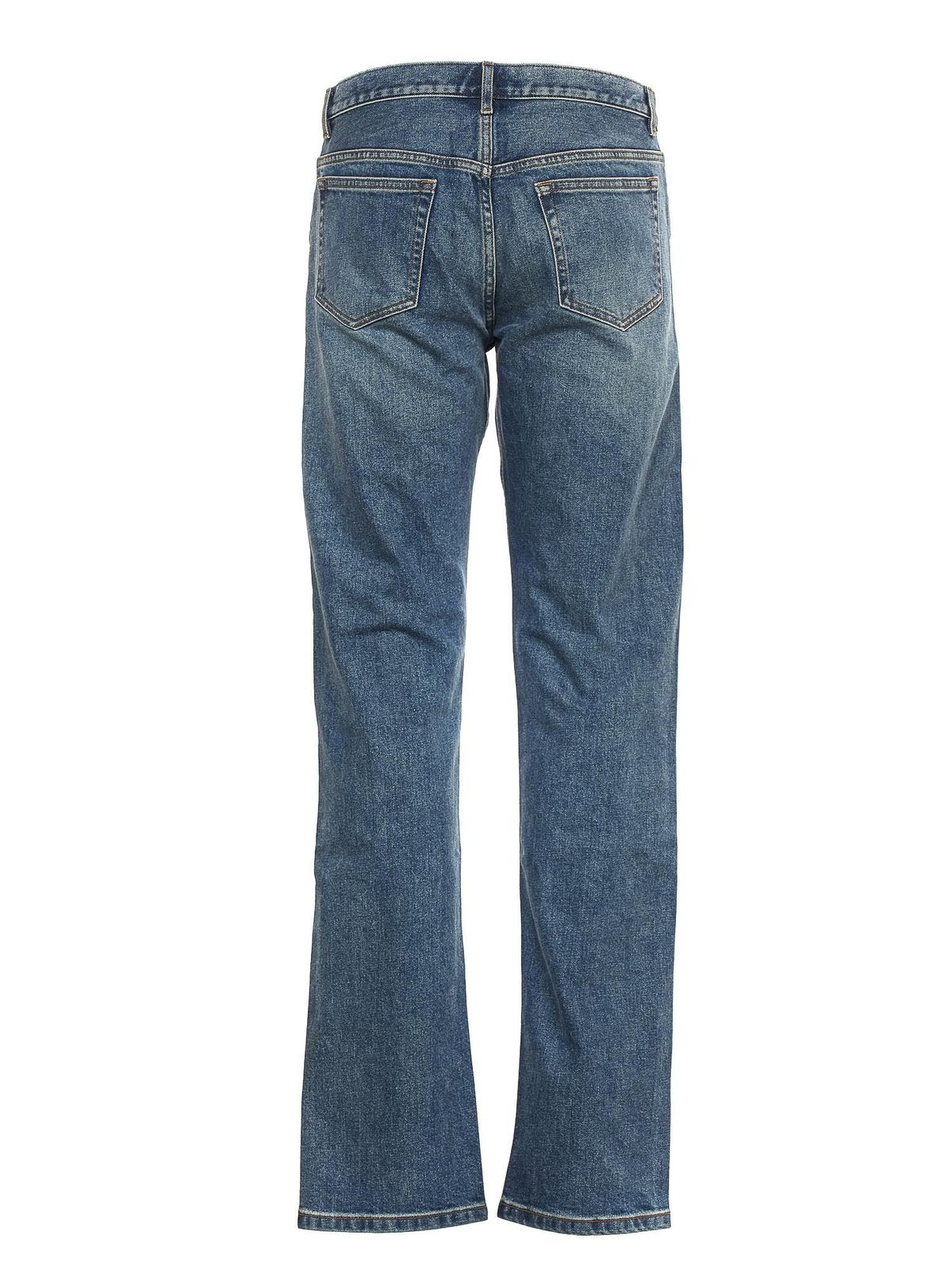 5 pockets jeans in blue COZZKM09001IAI (A.P.C. / ジーンズ ) | A.P.C. (アーペーセー)(1)