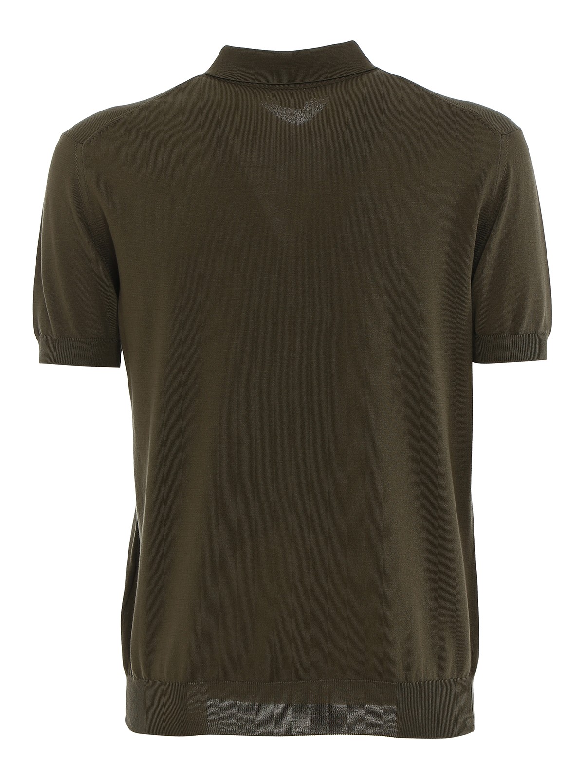 Cotton polo shirt BRMAG00036992 (BARACUTA / ポロシャツ ) | BARACUTA (バラクータ)(1)