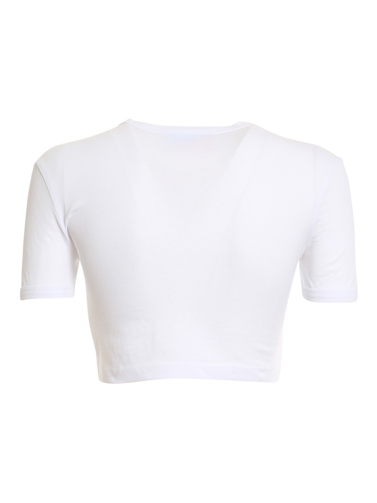 Crop T-shirt 72CBHT04CJT00003 (CHIARA FERRAGNI / Tシャツ・カットソー ) | CHIARA FERRAGNI (キアラ フェラーニ)(1)