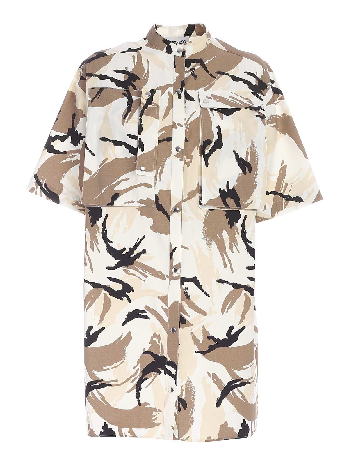 Chemisier multicolor dress FB52RO0281PC02 (KENZO / ワンピース・ドレス・オールインワン ) | KENZO (ケンゾー)