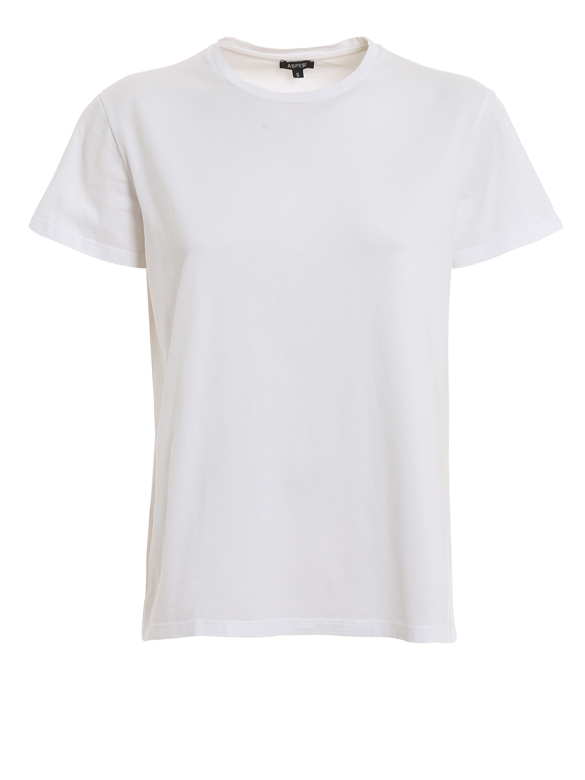 White cotton Tee Z013243885072 (ASPESI / Tシャツ・カットソー ) | ASPESI (アスペジ)