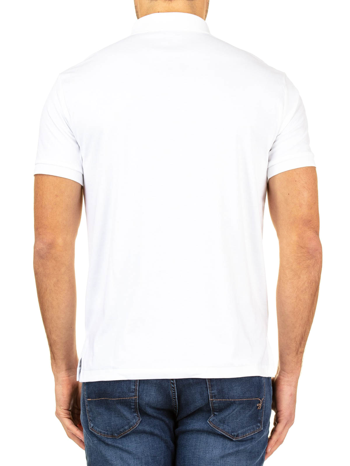 White cotton polo shirt 710685514001 (Polo Ralph Lauren / ポロシャツ ) | Polo Ralph Lauren (ポロ ラルフ ローレン)(3)