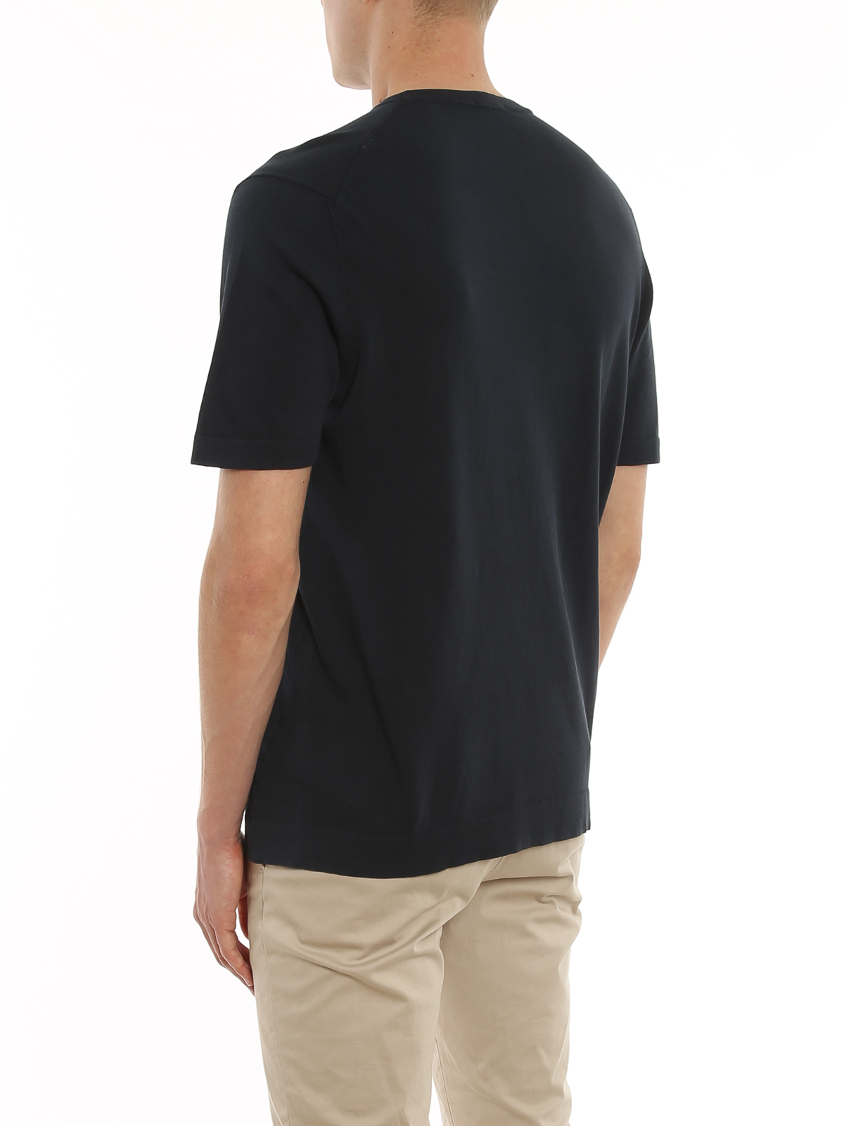Soft jersey T-shirt D0GF100795 (Drumohr / Tシャツ・カットソー ) | Drumohr (ドルモア)(3)