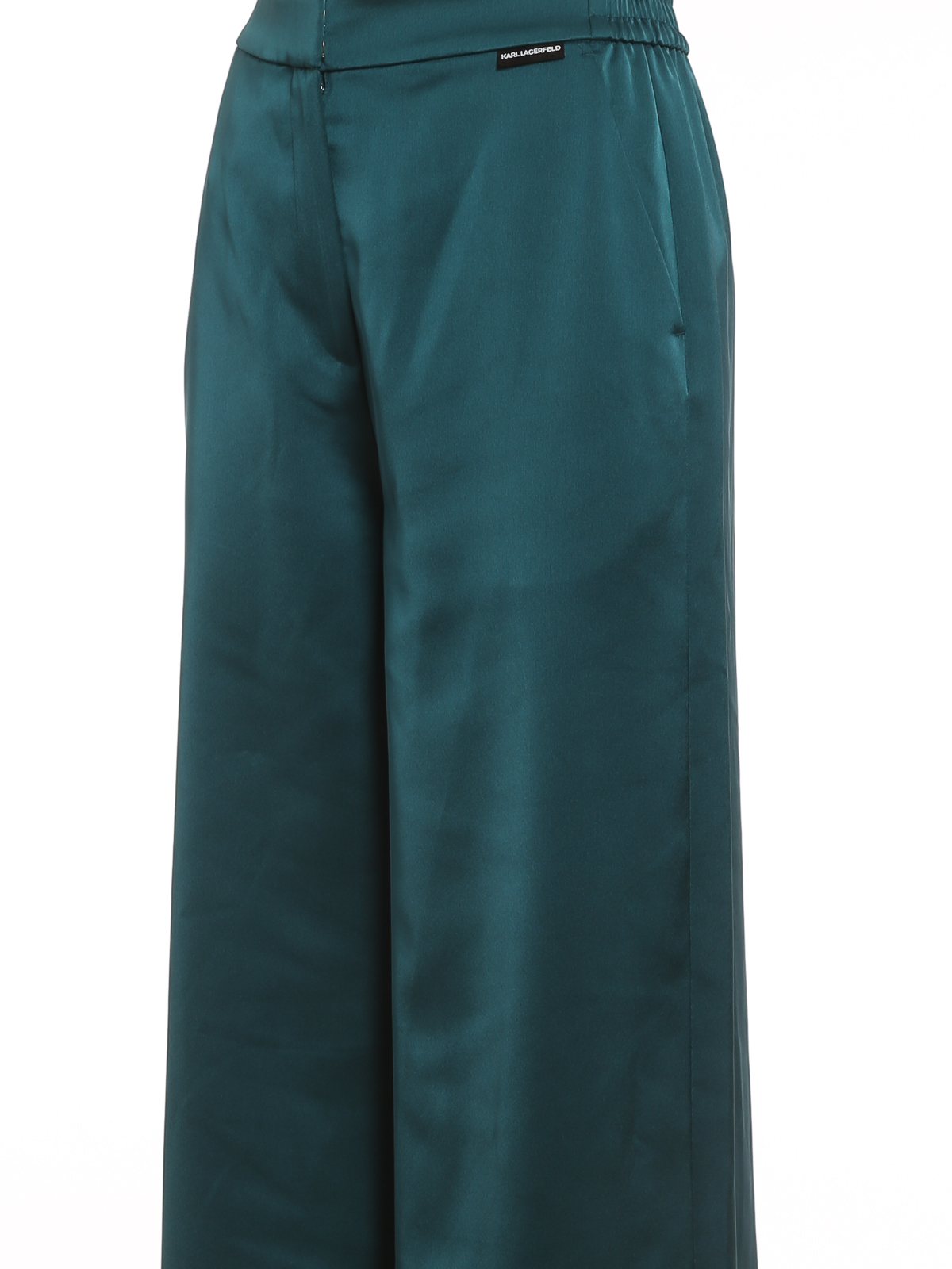 Satin effect trousers 220W1001652 (KARL LAGERFELD / パンツ ) | KARL LAGERFELD (カール・ラガーフェルド)(2)