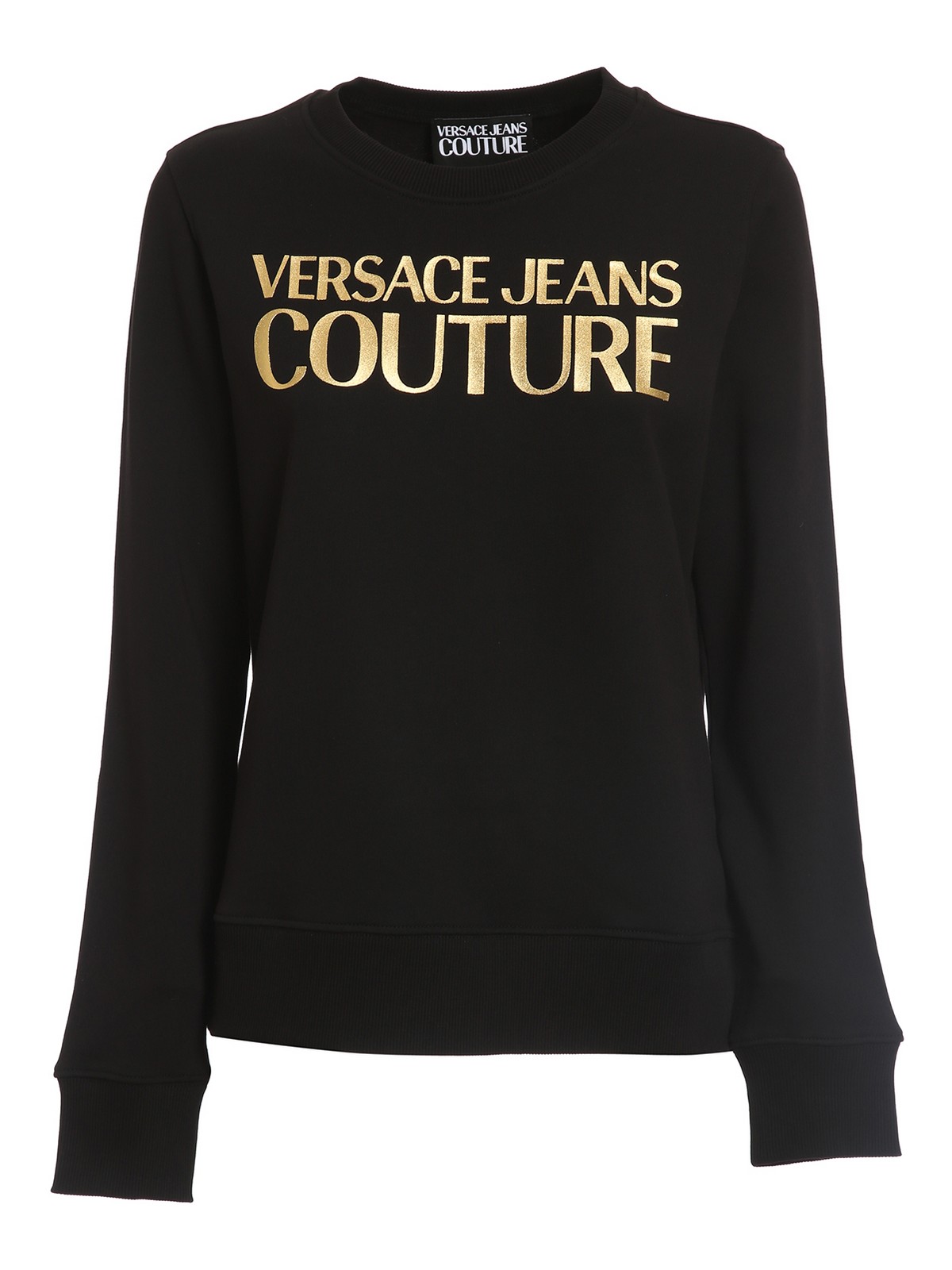 Laminated logo sweatshirt 72HAIT01CF01TG89 (VERSACE JEANS COUTURE / スウェット・フーディー ) | VERSACE JEANS COUTURE (ヴェルサーチェ ジーンズ クチュール)