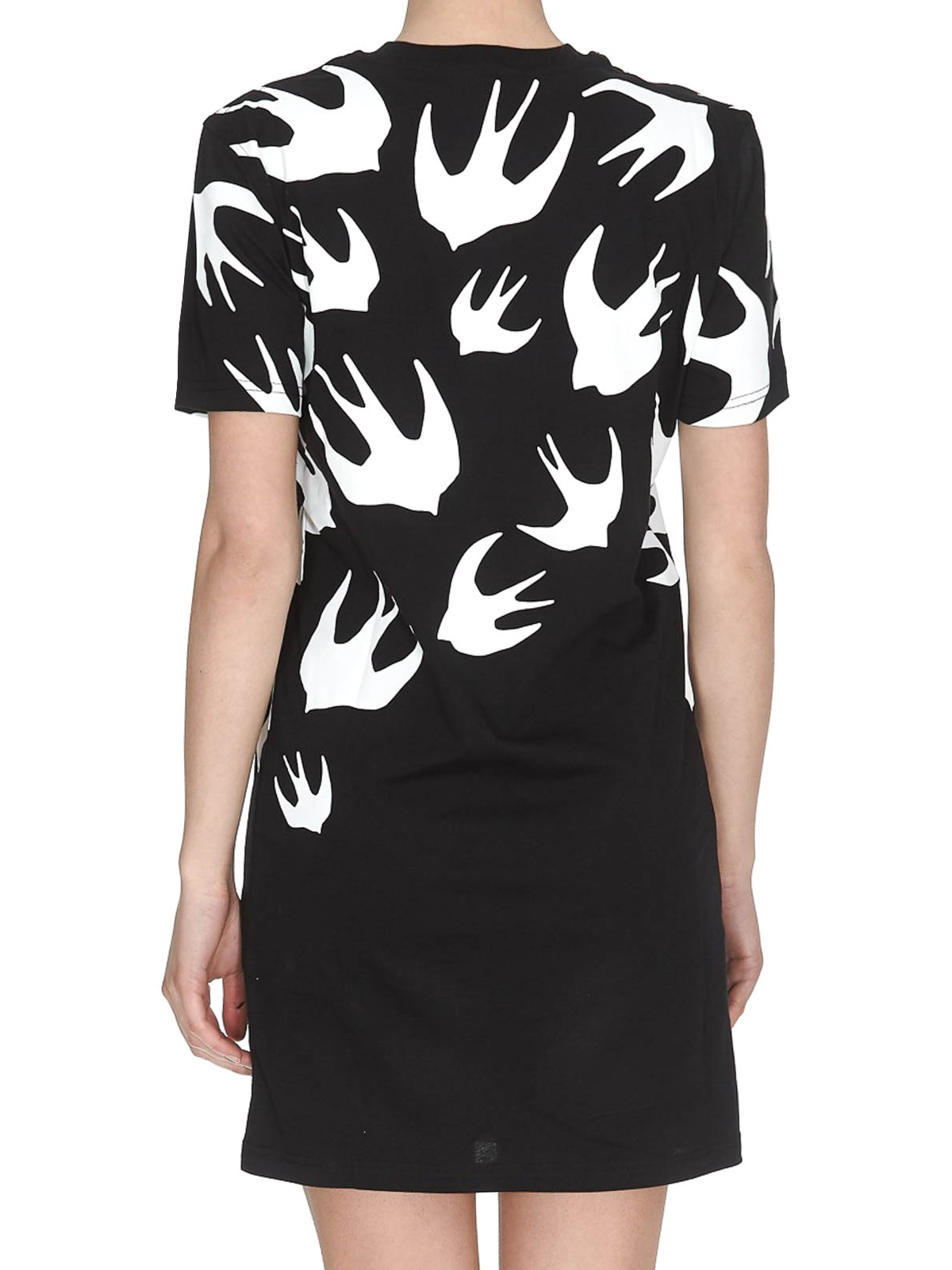 Swallow black Tee style dress 395772RLT711000 (McQ / ワンピース・ドレス・オールインワン ) | McQ (マックキュー)(3)
