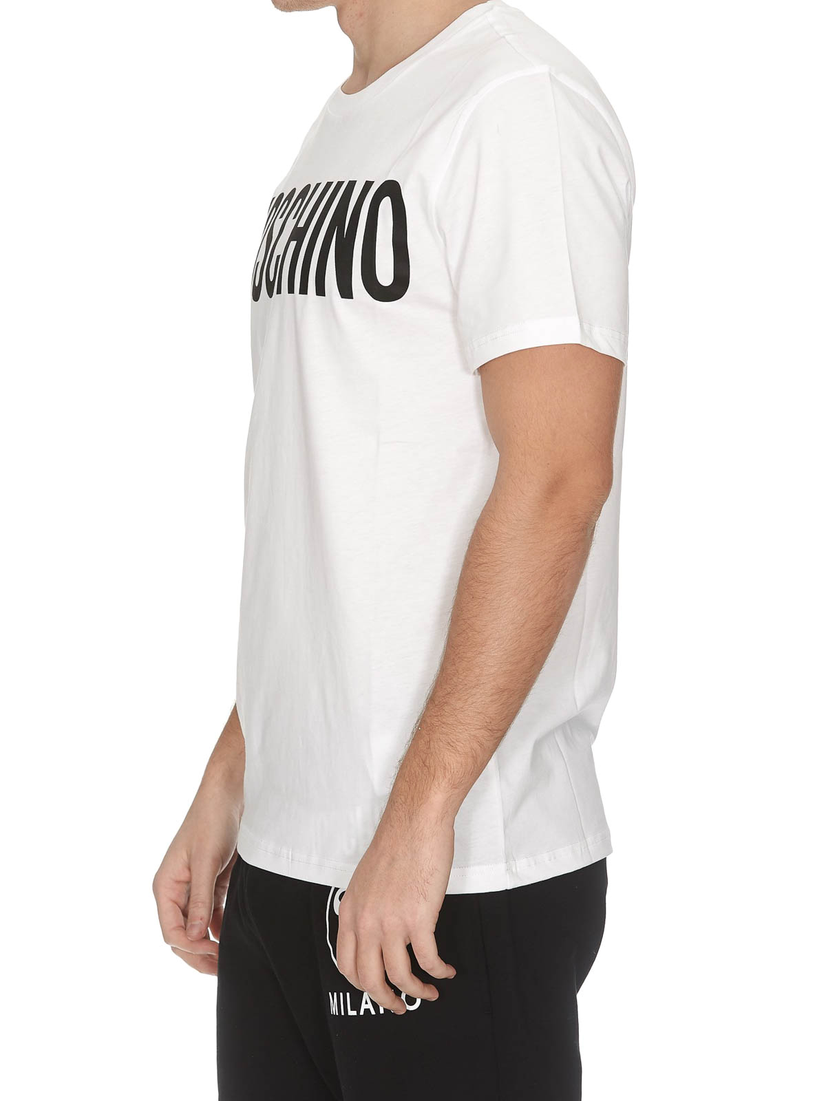 Moschino print white T-shirt 070502401001 (MOSCHINO / Tシャツ・カットソー ) | MOSCHINO (モスキーノ)(1)
