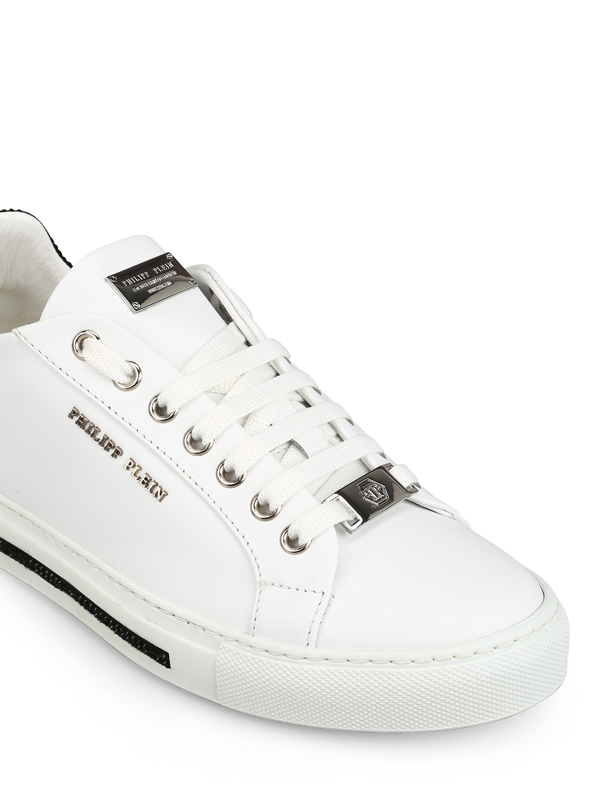 Lo-Top Original white and black sneakers P19SWSC1258PLE075N02 (PHILIPP PLEIN / スニーカー ) | PHILIPP PLEIN (フィリップ プレイン)(2)