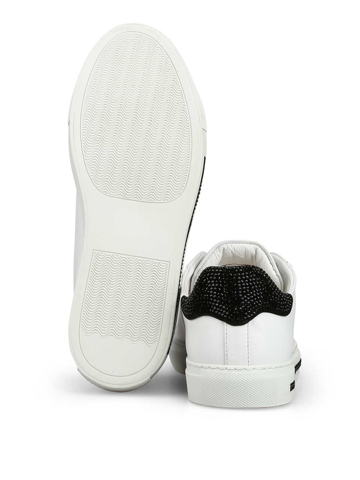 Lo-Top Original white and black sneakers P19SWSC1258PLE075N02 (PHILIPP PLEIN / スニーカー ) | PHILIPP PLEIN (フィリップ プレイン)(4)