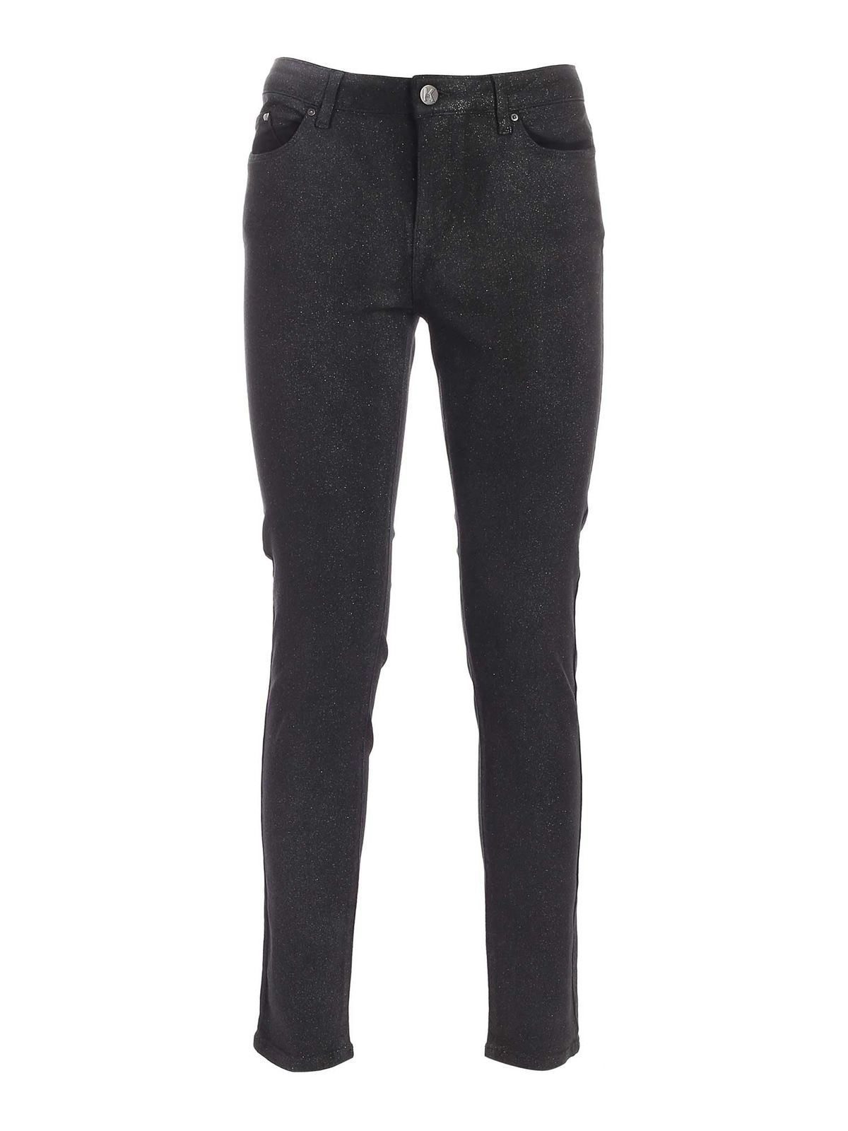 Sparkle skinny jeans in grey 211W1101D93 (KARL LAGERFELD / ジーンズ ) | KARL LAGERFELD (カール・ラガーフェルド)