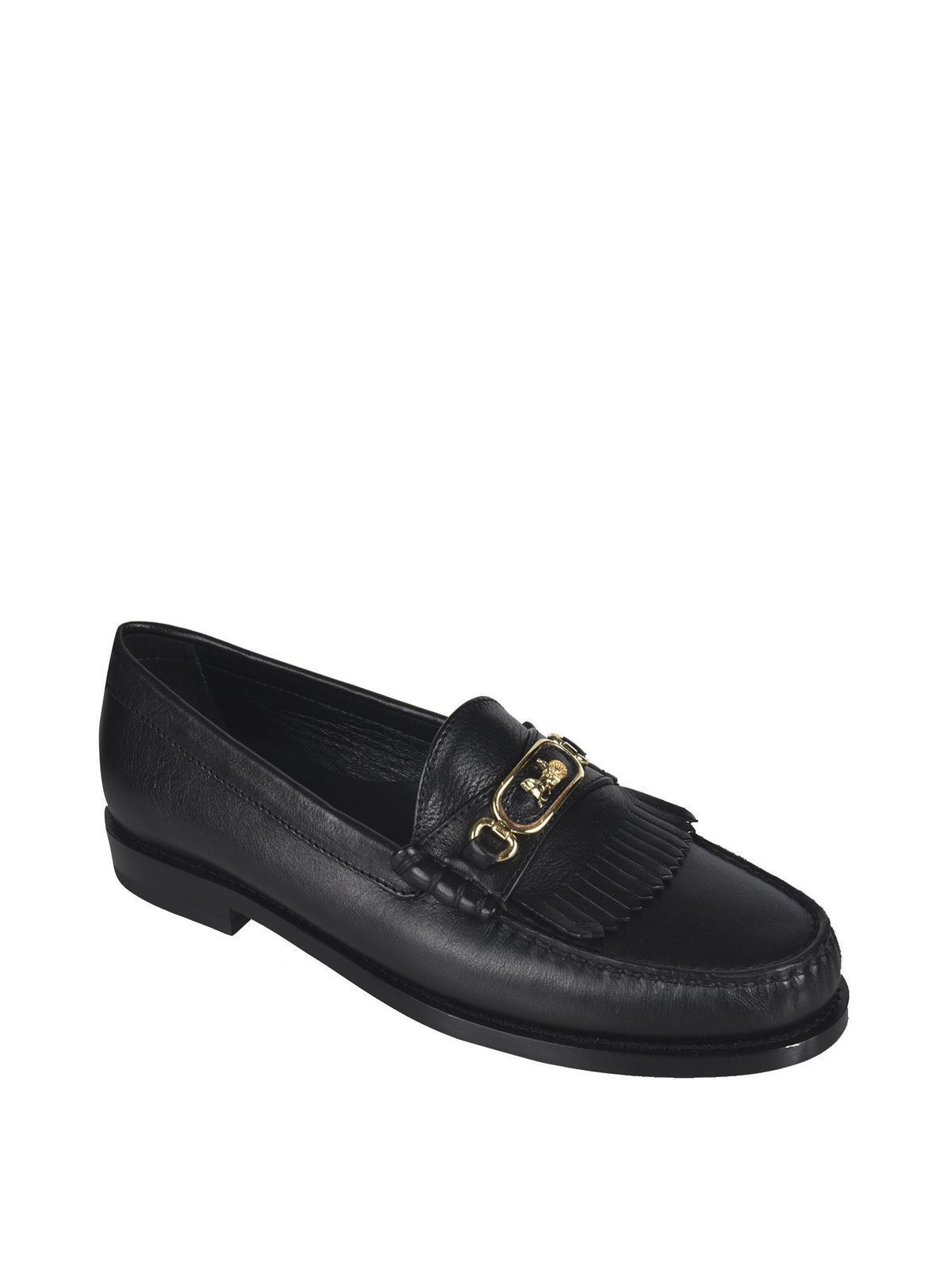 Fringed Luco loafers in black 342223190C38NO (CELINE / ローファー ) | CELINE (セリーヌ)(1)