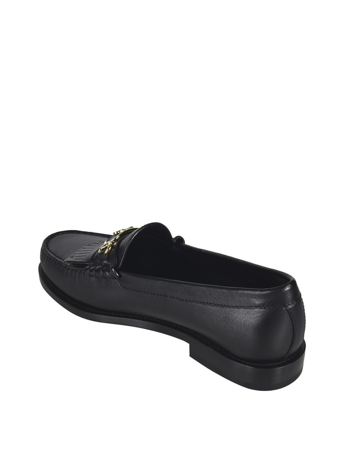 Fringed Luco loafers in black 342223190C38NO (CELINE / ローファー ) | CELINE (セリーヌ)(2)