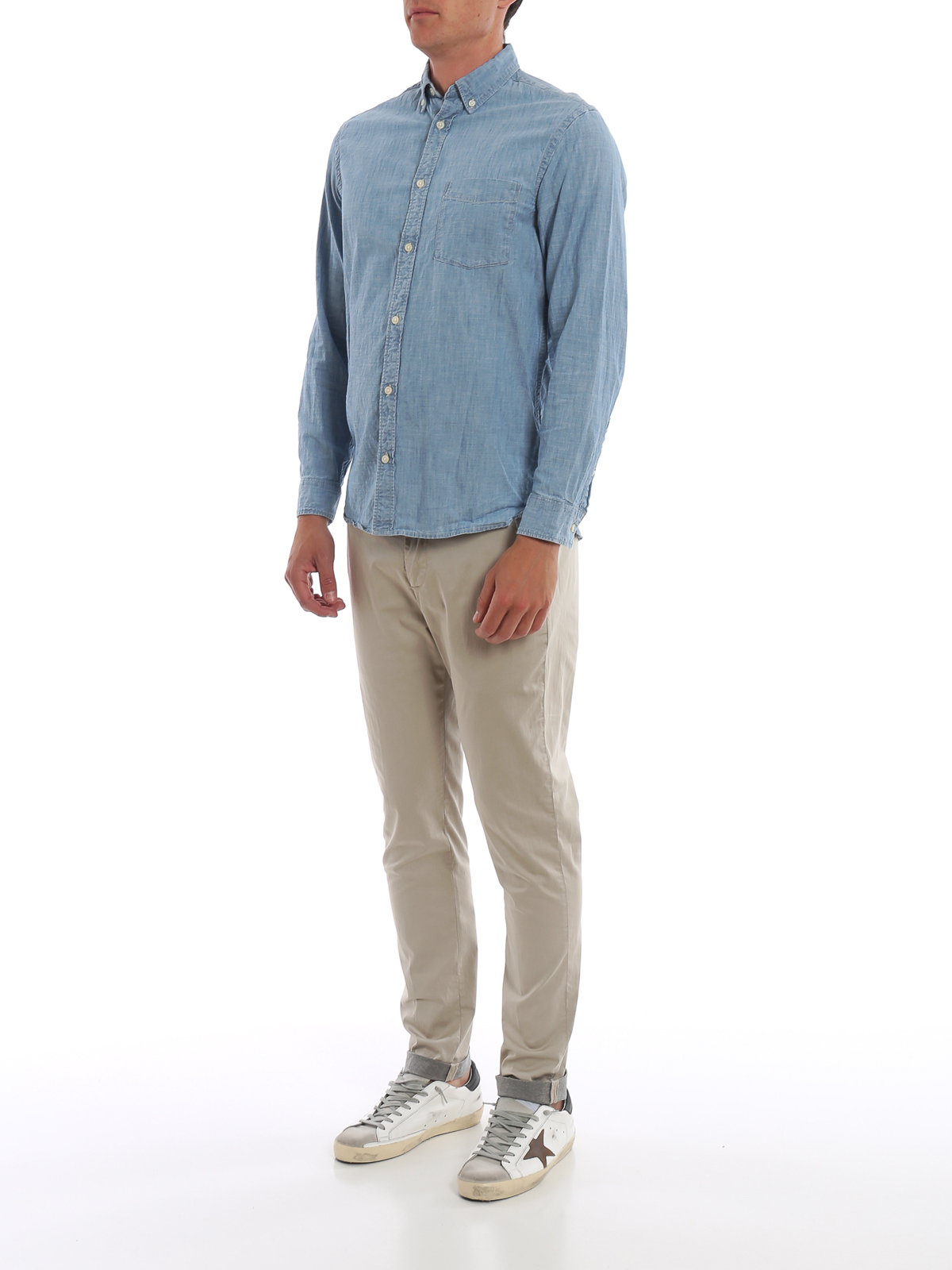 Gaubert techno cotton trousers UP235CS0083UPTD020 (DONDUP / パンツ ) | DONDUP (ドンダップ)(1)