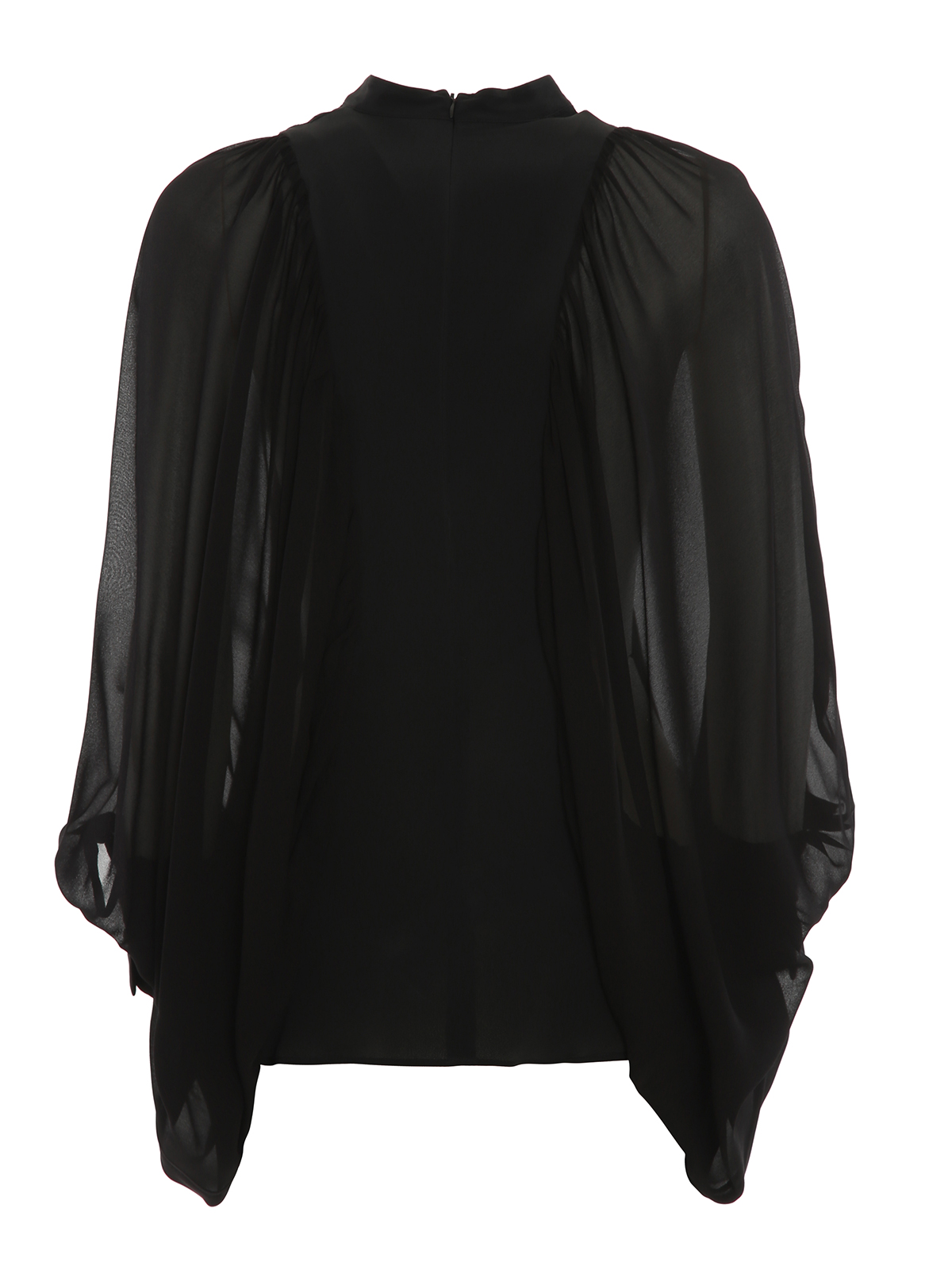 See through sleeve blouse DC173SF0050DXXX999 (DONDUP / シャツ・ブラウス ) | DONDUP (ドンダップ)(1)