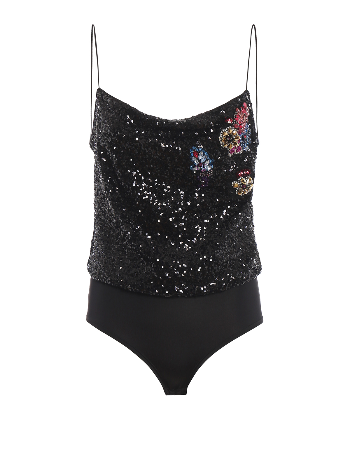 Lucidare sequined bodysuit 1G1495Y5MVZ99 (PINKO / タンクトップ・キャミソール ) | PINKO (ピンコ)