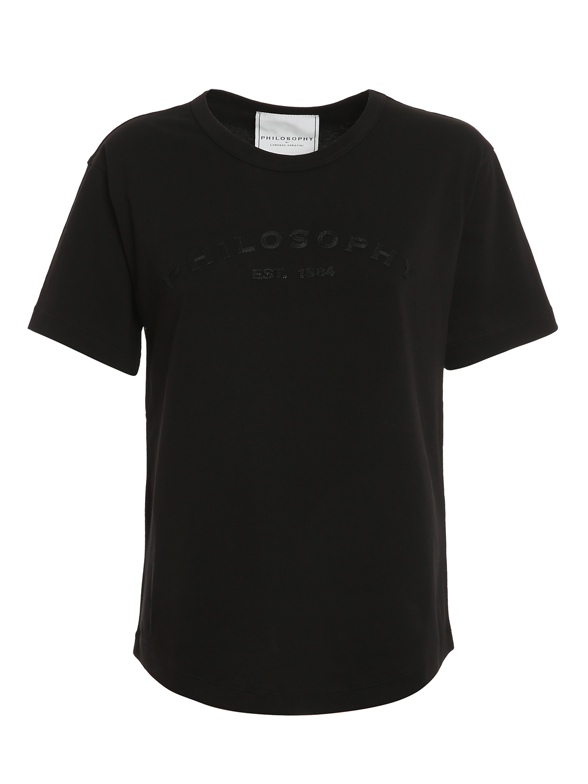 Embroidered logo T-shirt 070907460555 (PHILOSOPHY / Tシャツ・カットソー ) | PHILOSOPHY (フィロソフィ)