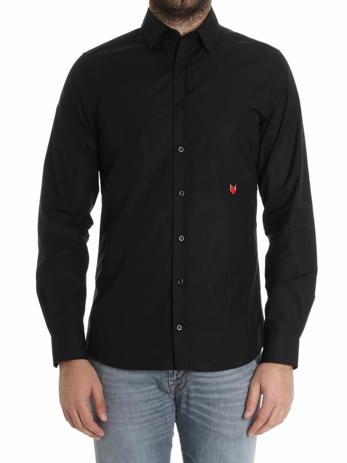Heart shirt 02062383555 (MOSCHINO / シャツ・ブラウス ) | MOSCHINO (モスキーノ)