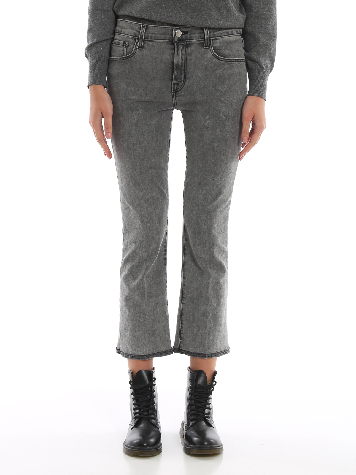 Selena high waist cropped bootcut jeans JB002270INFIDELITY (J BRAND / ジーンズ ) | J BRAND (ジェイ ブランド)(2)