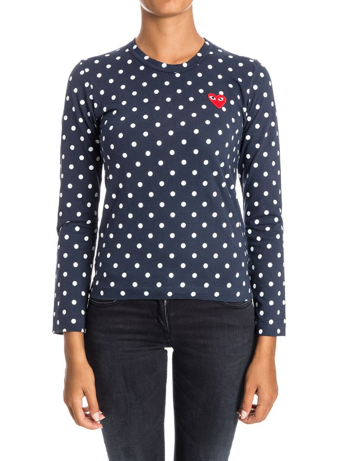Cotton T-shirt AZT1650512 (PLAY Comme Des Garçons / Tシャツ・カットソー ) | PLAY Comme Des Garçons (プレイ コムデギャルソン)