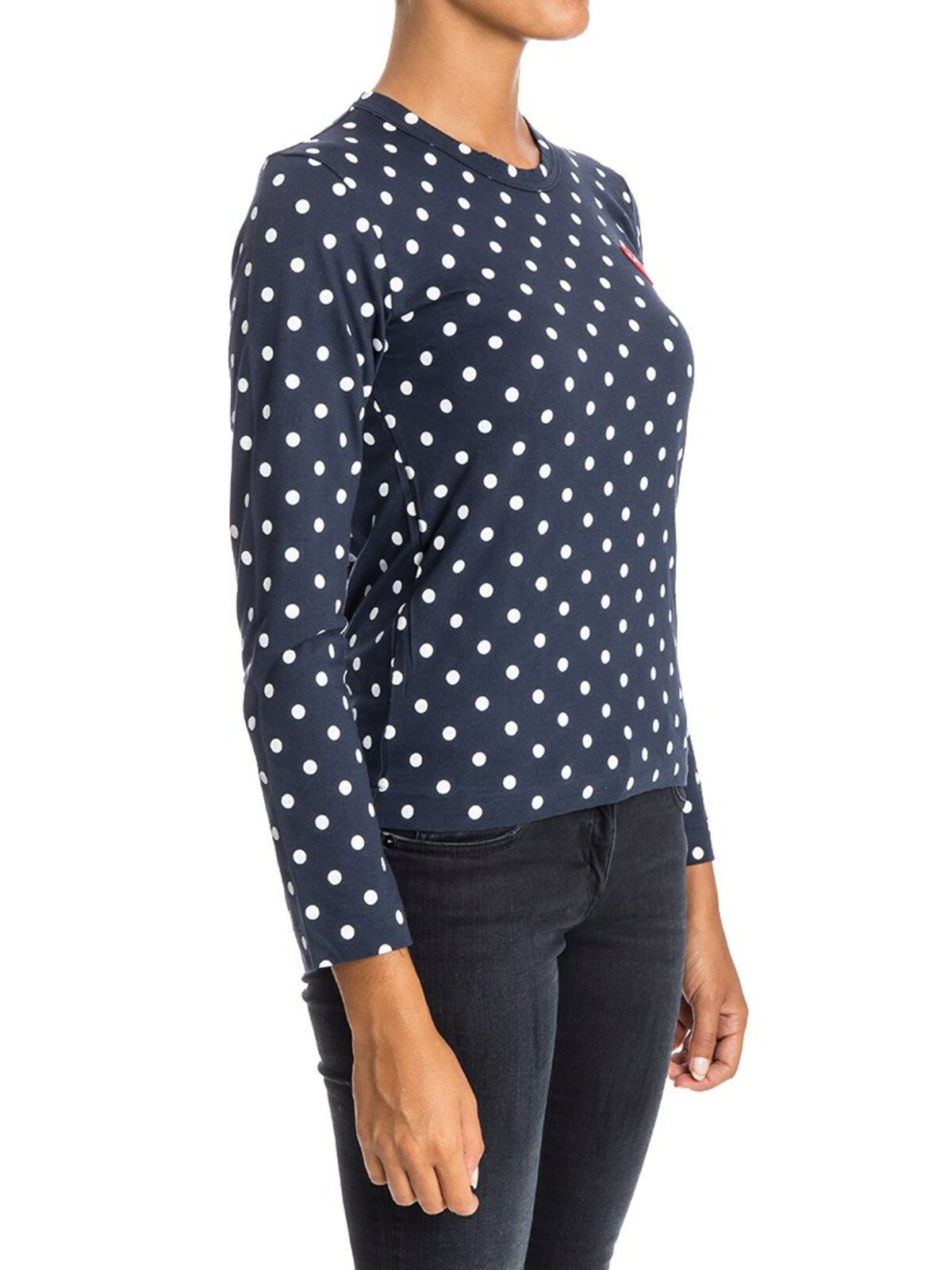 Cotton T-shirt AZT1650512 (PLAY Comme Des Garçons / Tシャツ・カットソー ) | PLAY Comme Des Garçons (プレイ コムデギャルソン)(1)