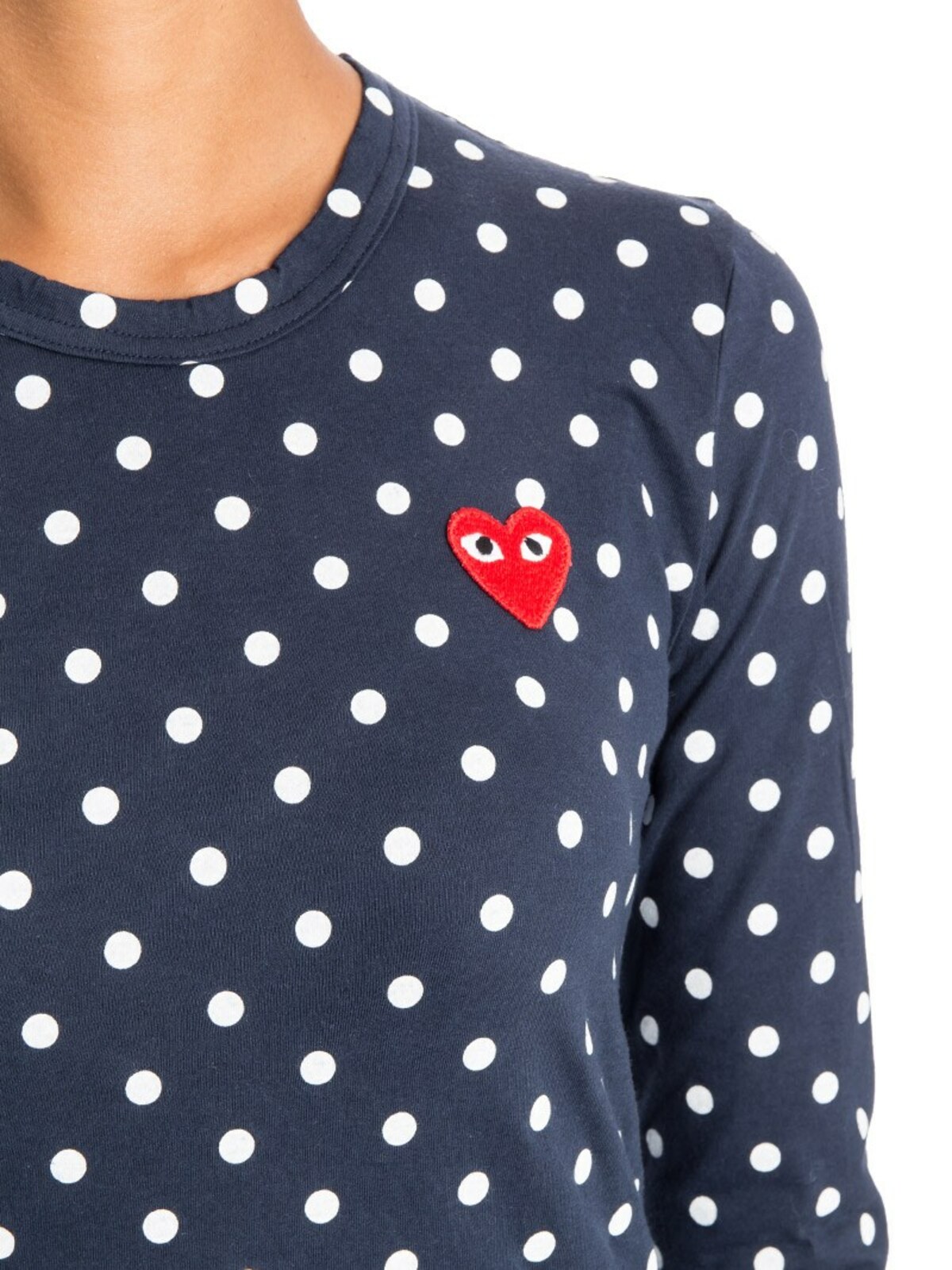 Cotton T-shirt AZT1650512 (PLAY Comme Des Garçons / Tシャツ・カットソー ) | PLAY Comme Des Garçons (プレイ コムデギャルソン)(3)