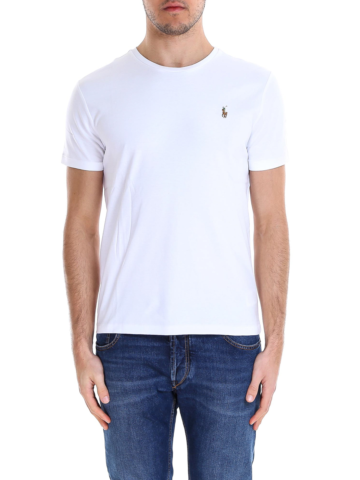 Logo embroidery T-shirt 710740727002 (Polo Ralph Lauren / Tシャツ・カットソー ) | Polo Ralph Lauren (ポロ ラルフ ローレン)(2)