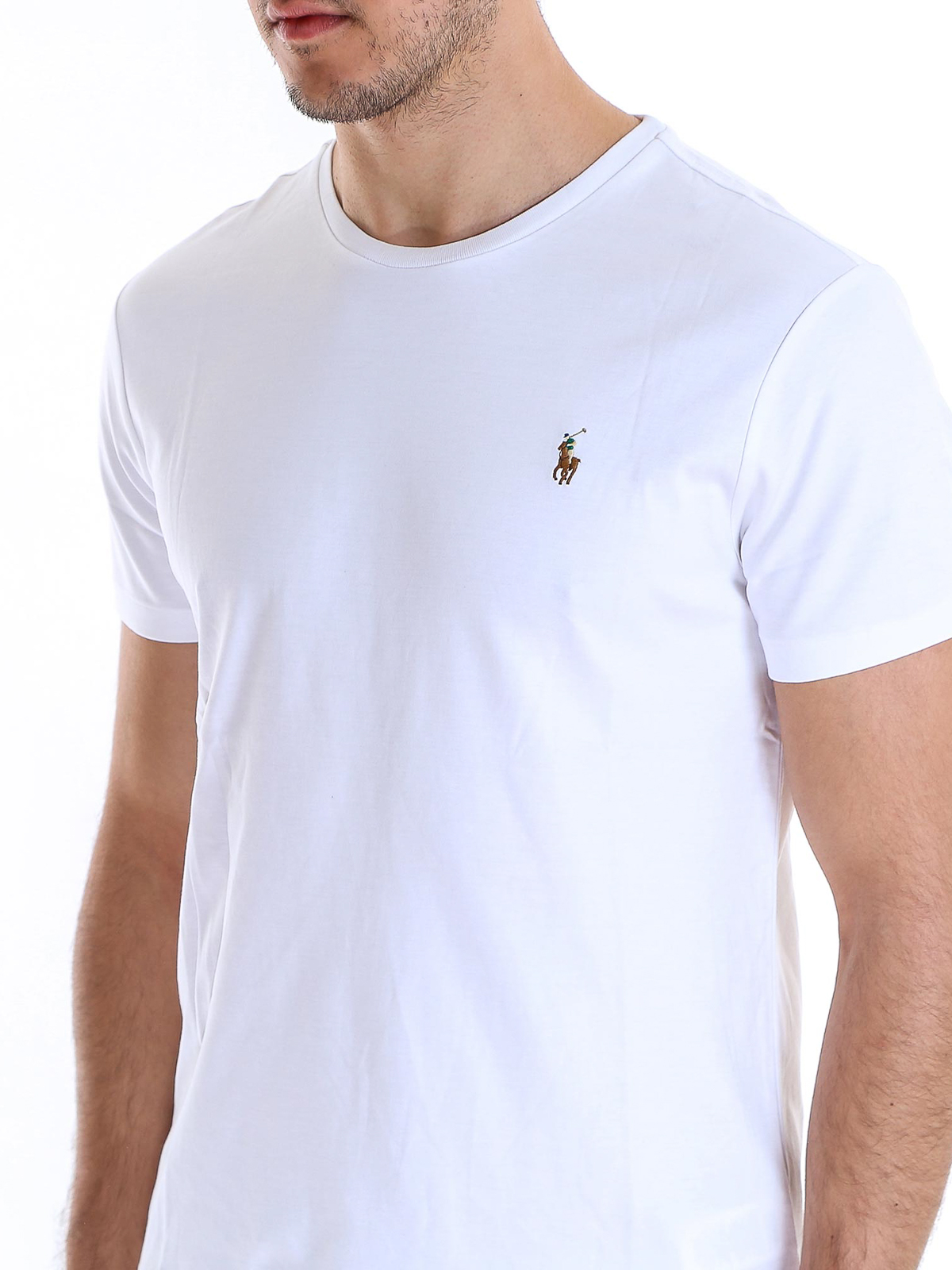 Logo embroidery T-shirt 710740727002 (Polo Ralph Lauren / Tシャツ・カットソー ) | Polo Ralph Lauren (ポロ ラルフ ローレン)(4)