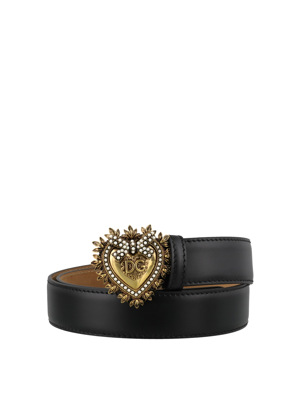 Devotion black belt BE1315AK86180999 (Dolce & Gabbana / ベルト・サスペンダー ) | Dolce & Gabbana (ドルチェガッバーナ)