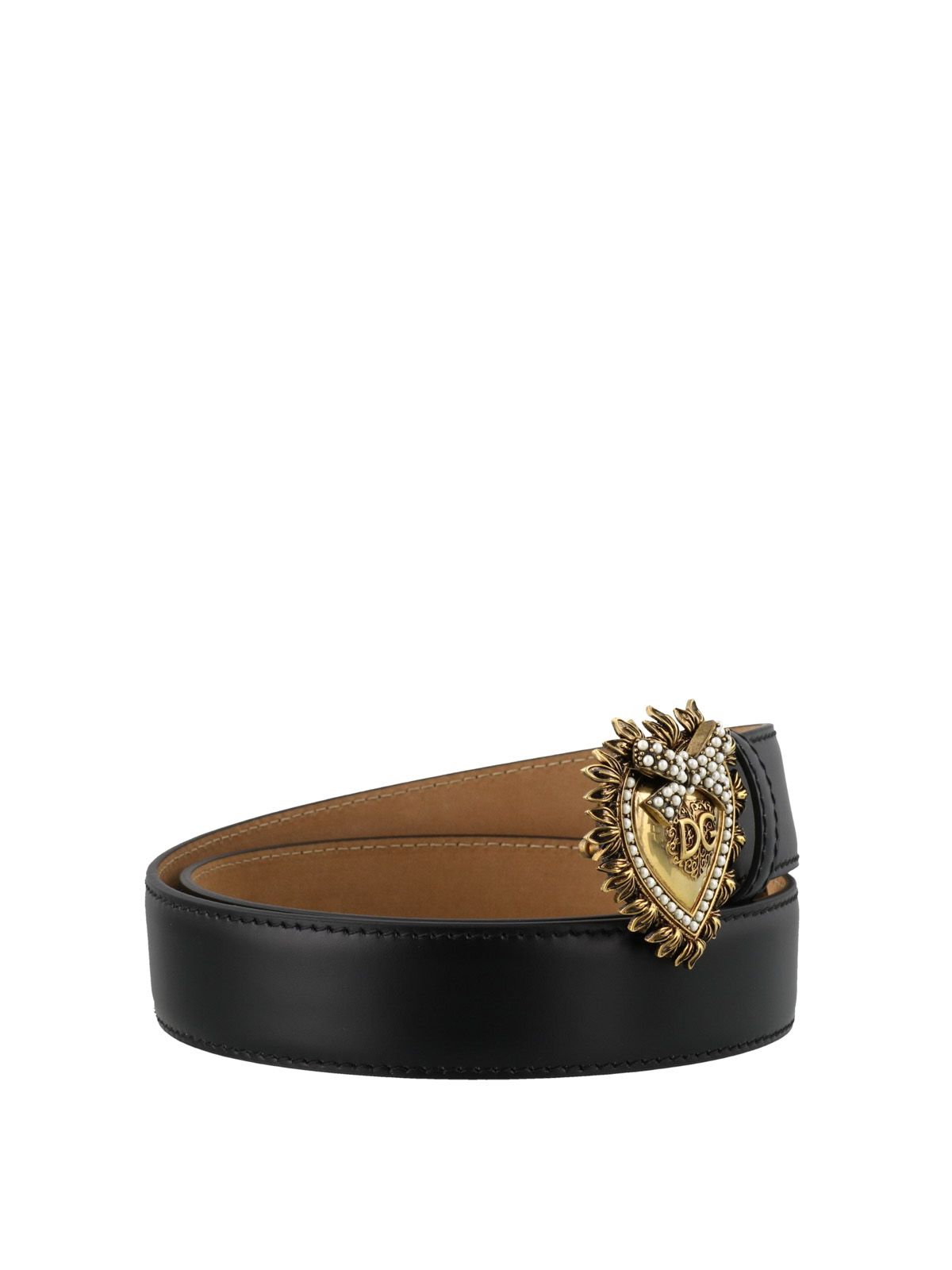 Devotion black belt BE1315AK86180999 (Dolce & Gabbana / ベルト・サスペンダー ) | Dolce & Gabbana (ドルチェガッバーナ)(1)