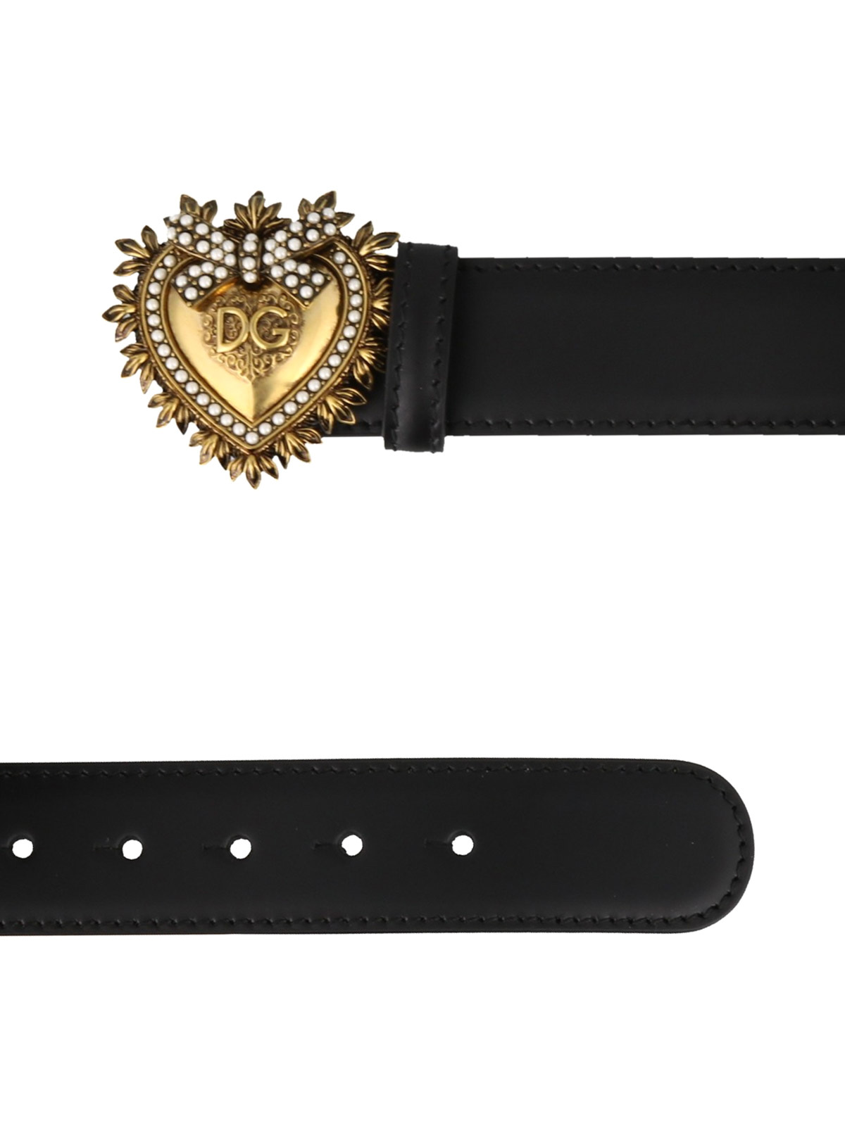 Devotion black belt BE1315AK86180999 (Dolce & Gabbana / ベルト・サスペンダー ) | Dolce & Gabbana (ドルチェガッバーナ)(2)