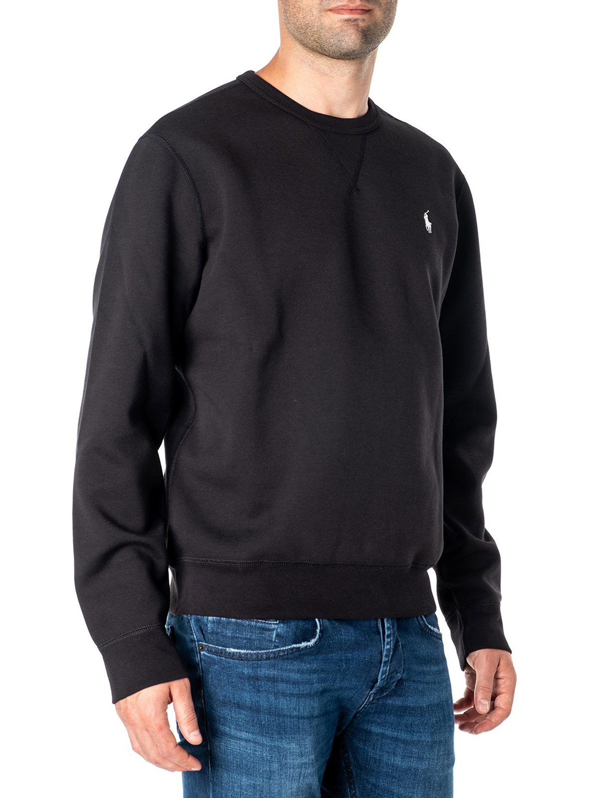 Black cotton blend sweatshirt 710675313021 (Polo Ralph Lauren / スウェット・フーディー ) | Polo Ralph Lauren (ポロ ラルフ ローレン)(1)