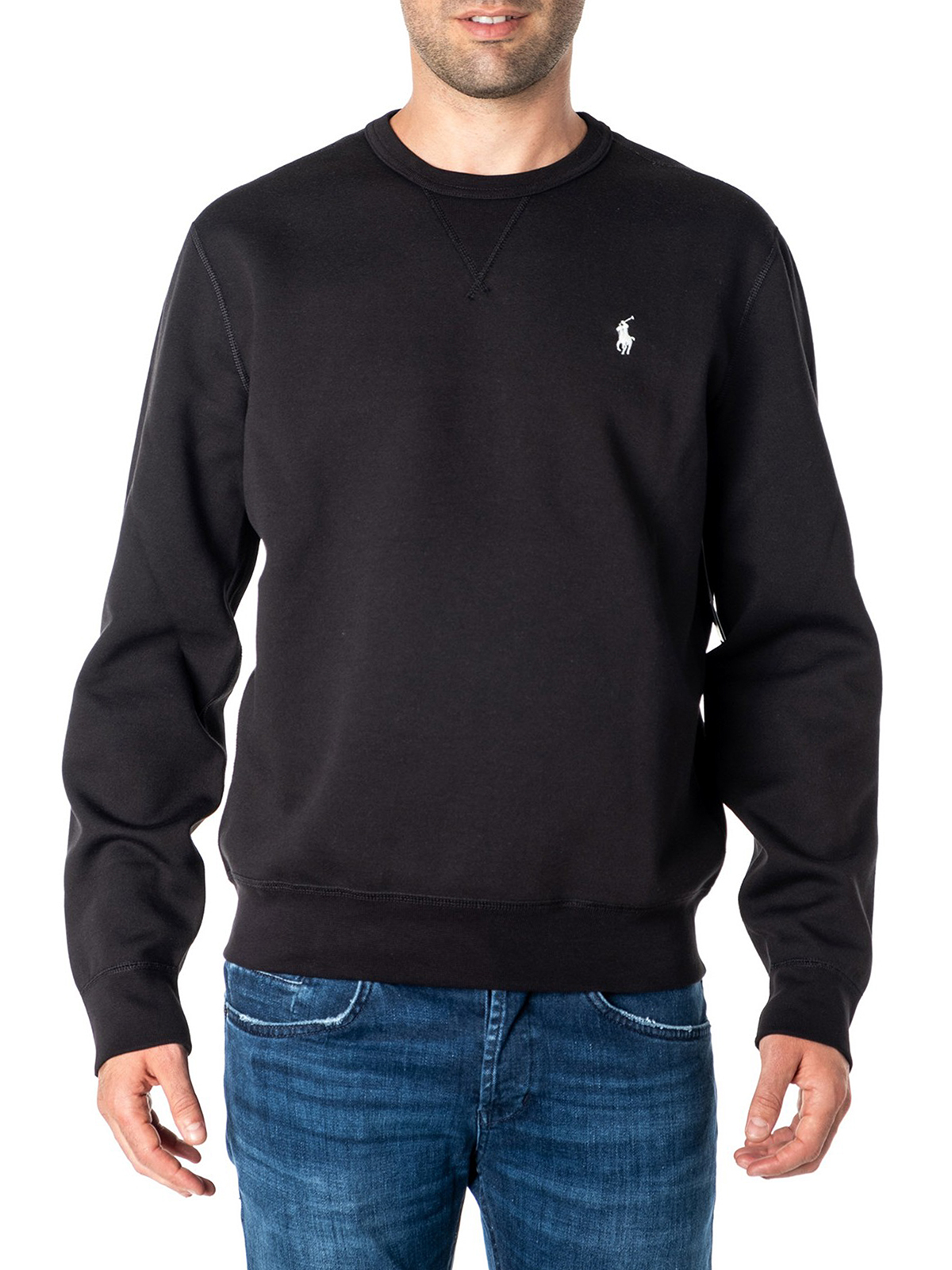 Black cotton blend sweatshirt 710675313021 (Polo Ralph Lauren / スウェット・フーディー ) | Polo Ralph Lauren (ポロ ラルフ ローレン)(2)
