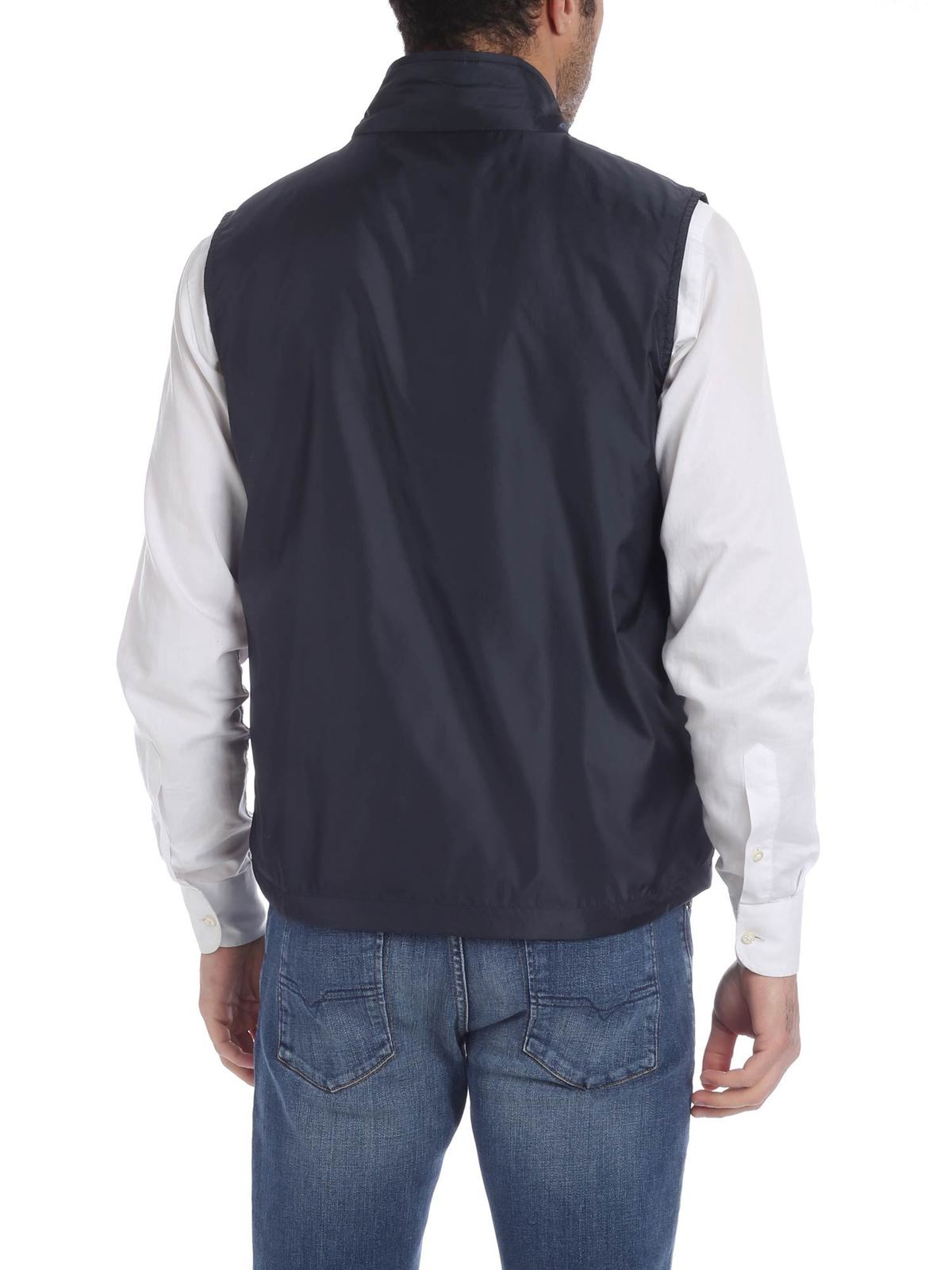 Blue Vernes padded waistcoat PI21796196101 (ASPESI / カジュアルジャケット・ベスト ) | ASPESI (アスペジ)(3)