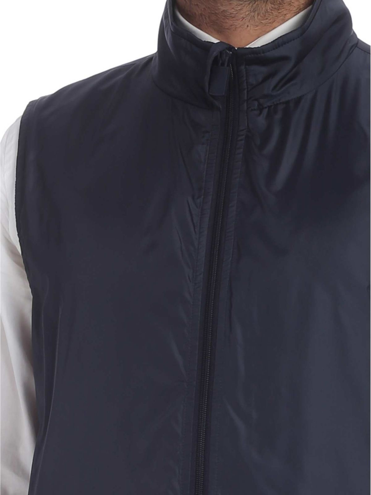 Blue Vernes padded waistcoat PI21796196101 (ASPESI / カジュアルジャケット・ベスト ) | ASPESI (アスペジ)(4)