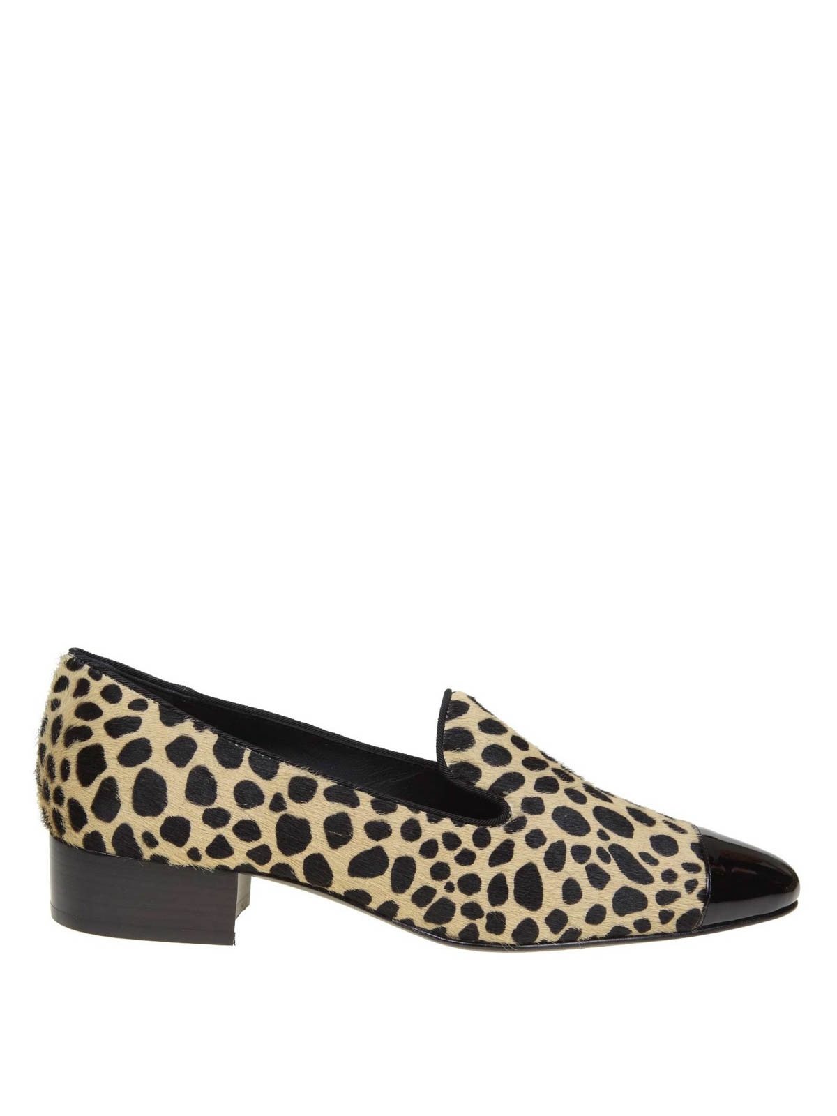 Animal print calf hair court shoes I960007001 (GIUSEPPE ZANOTTI / パンプス・ハイヒール ) | GIUSEPPE ZANOTTI (ジュゼッペ ザノッティ)
